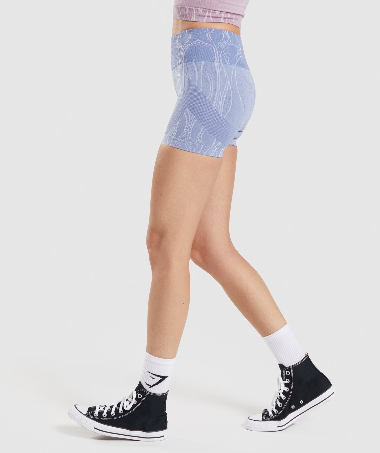 Gymshark Mercury Seamless Shorts - Blue