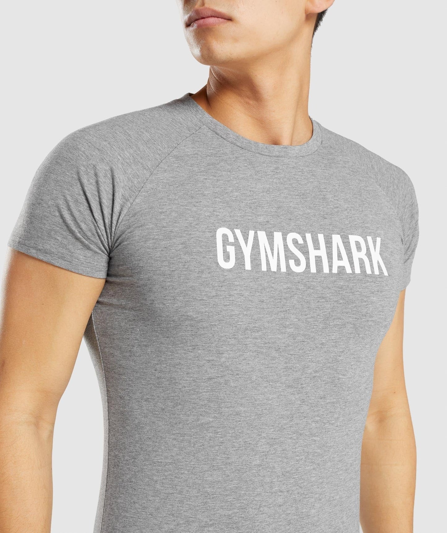 Gymshark Apollo T-Shirt - Charcoal Marl