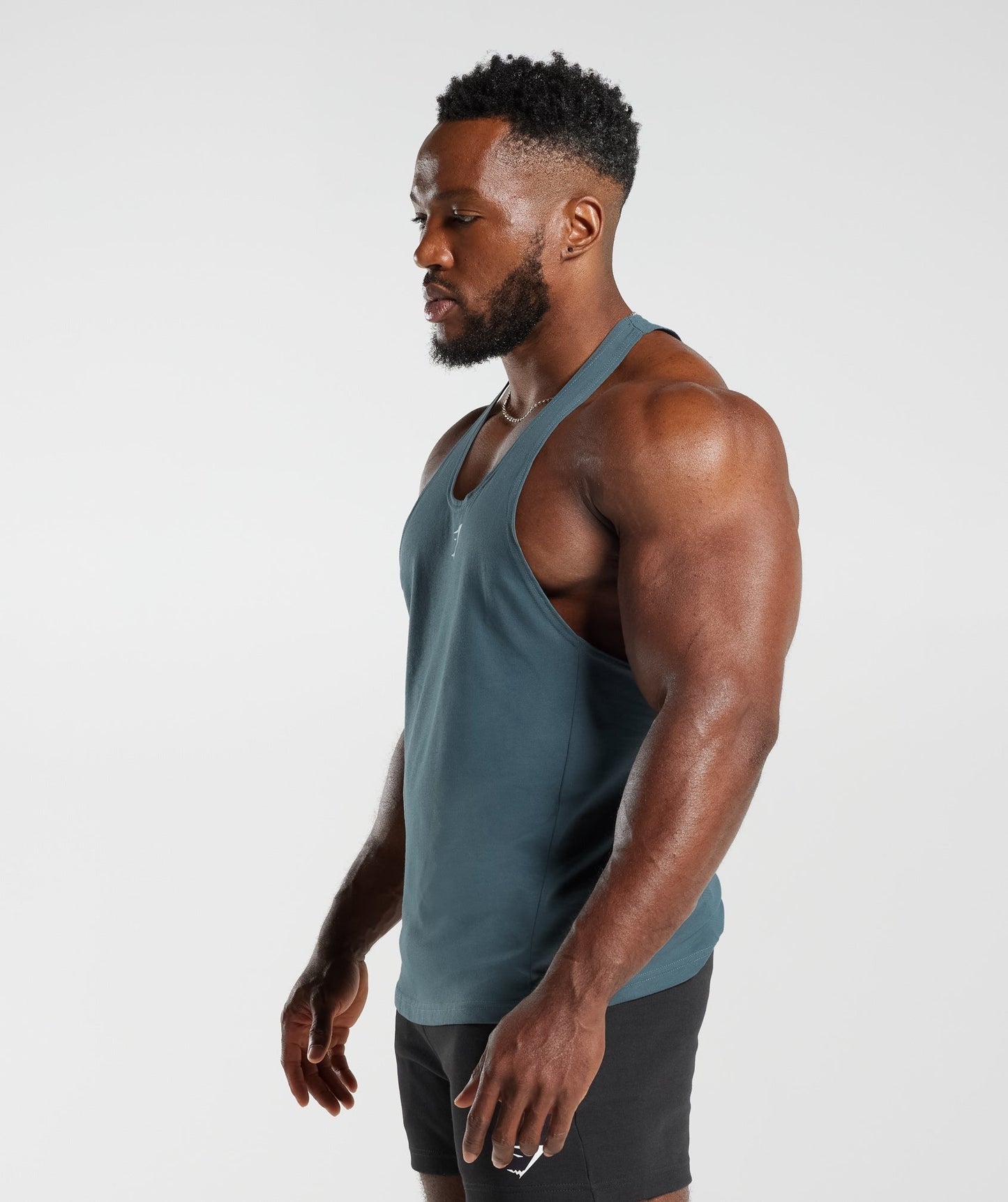Gymshark React Stringer - Denim Teal