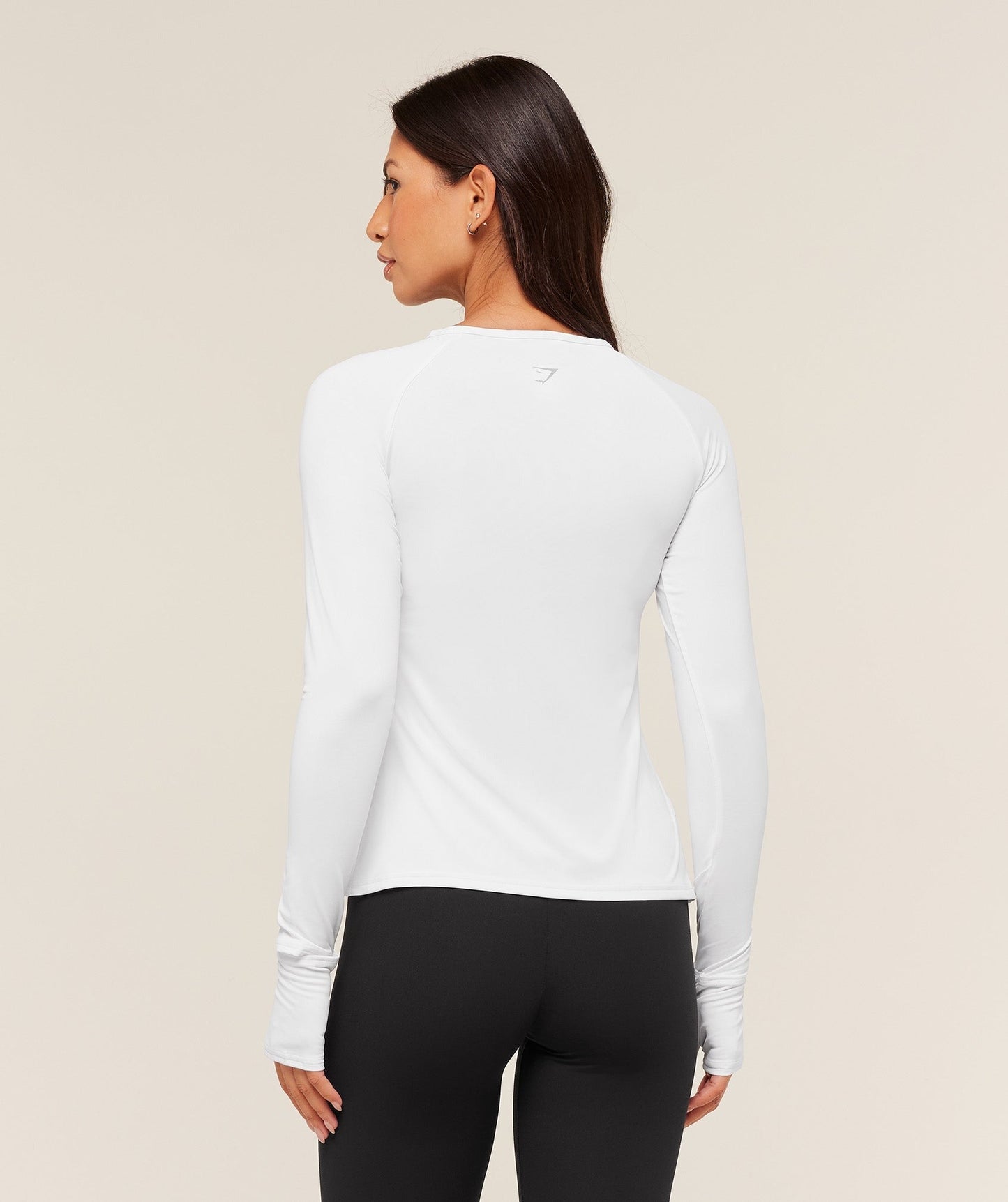 Gymshark Running Sleeve Top - White