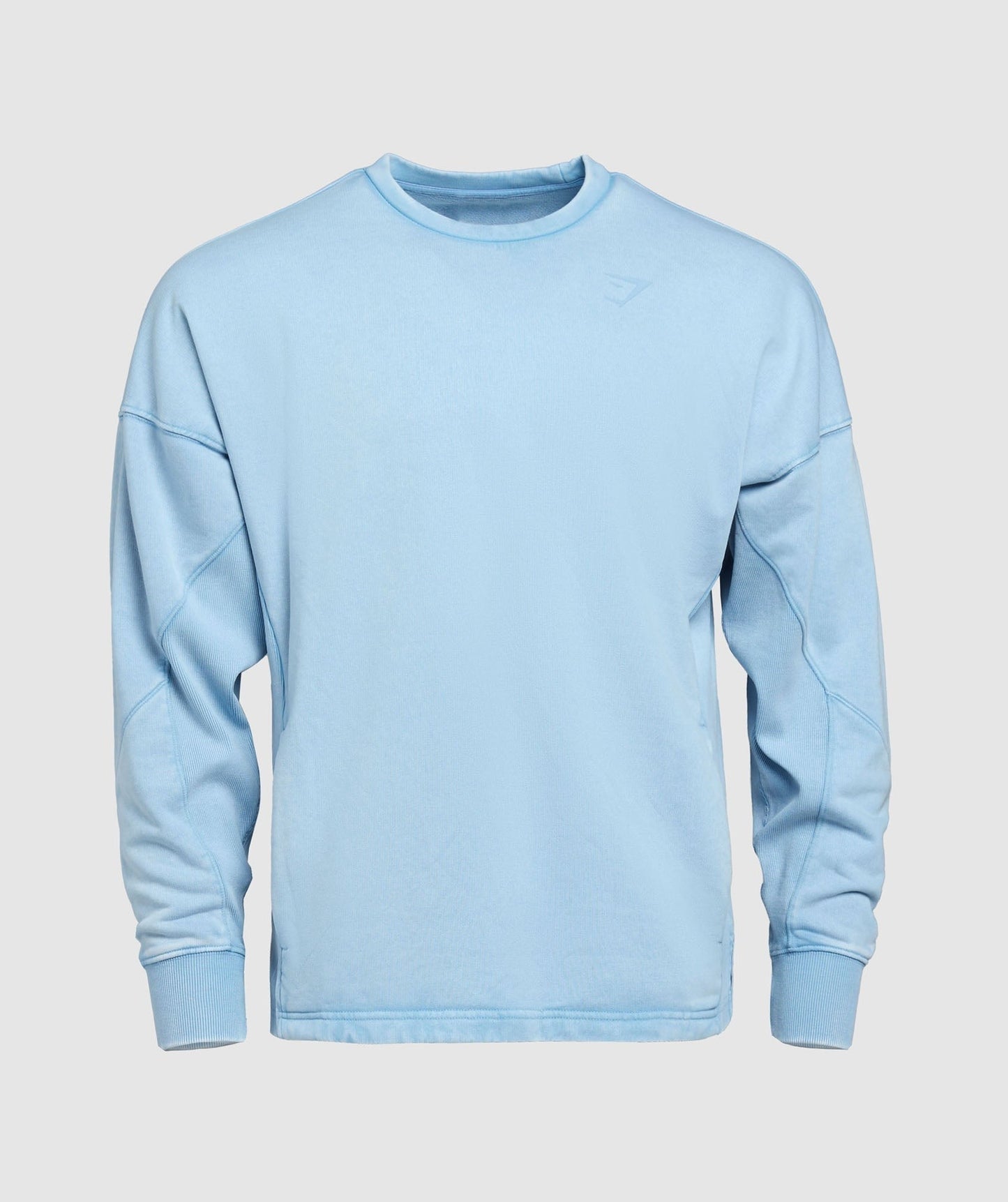Gymshark Power Washed Crew - Ozone Blue
