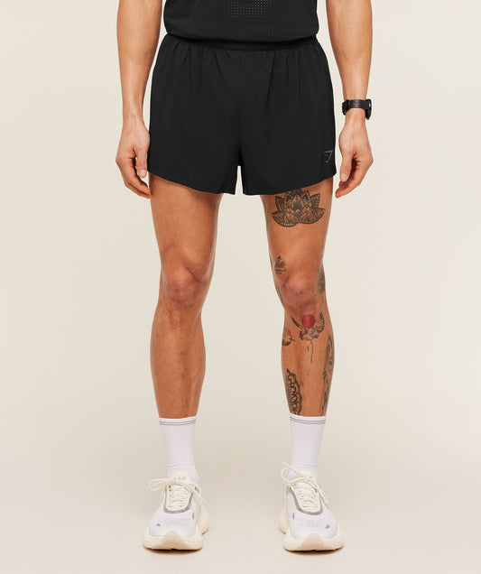 Gymshark Running Elite Race 5" Short - Black