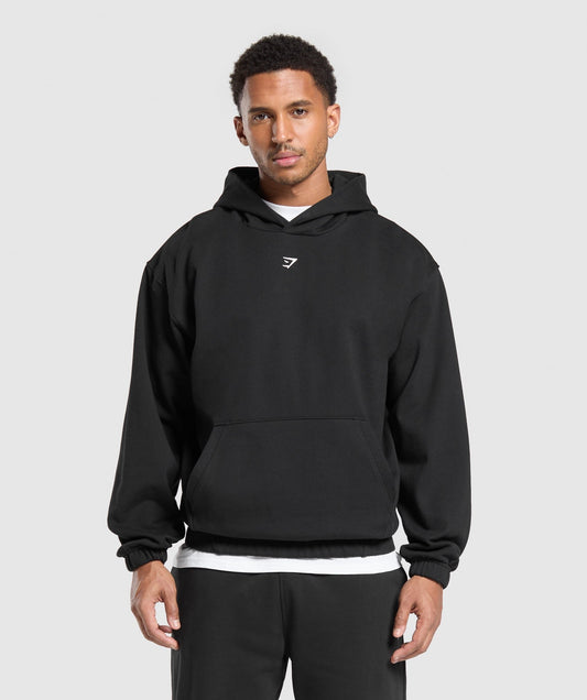 Gymshark Rest Day Essentials Hoodie - Black