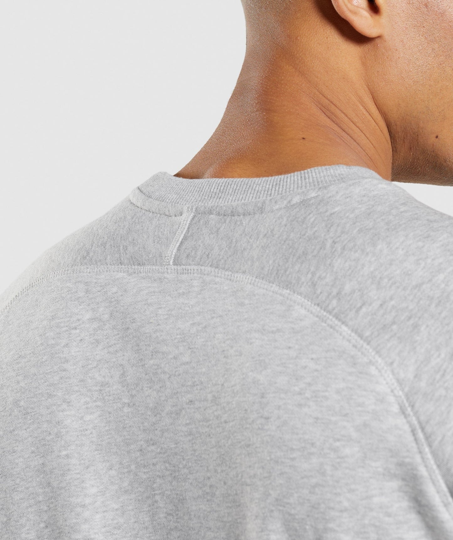 Gymshark Apollo Crew - Light Grey Marl