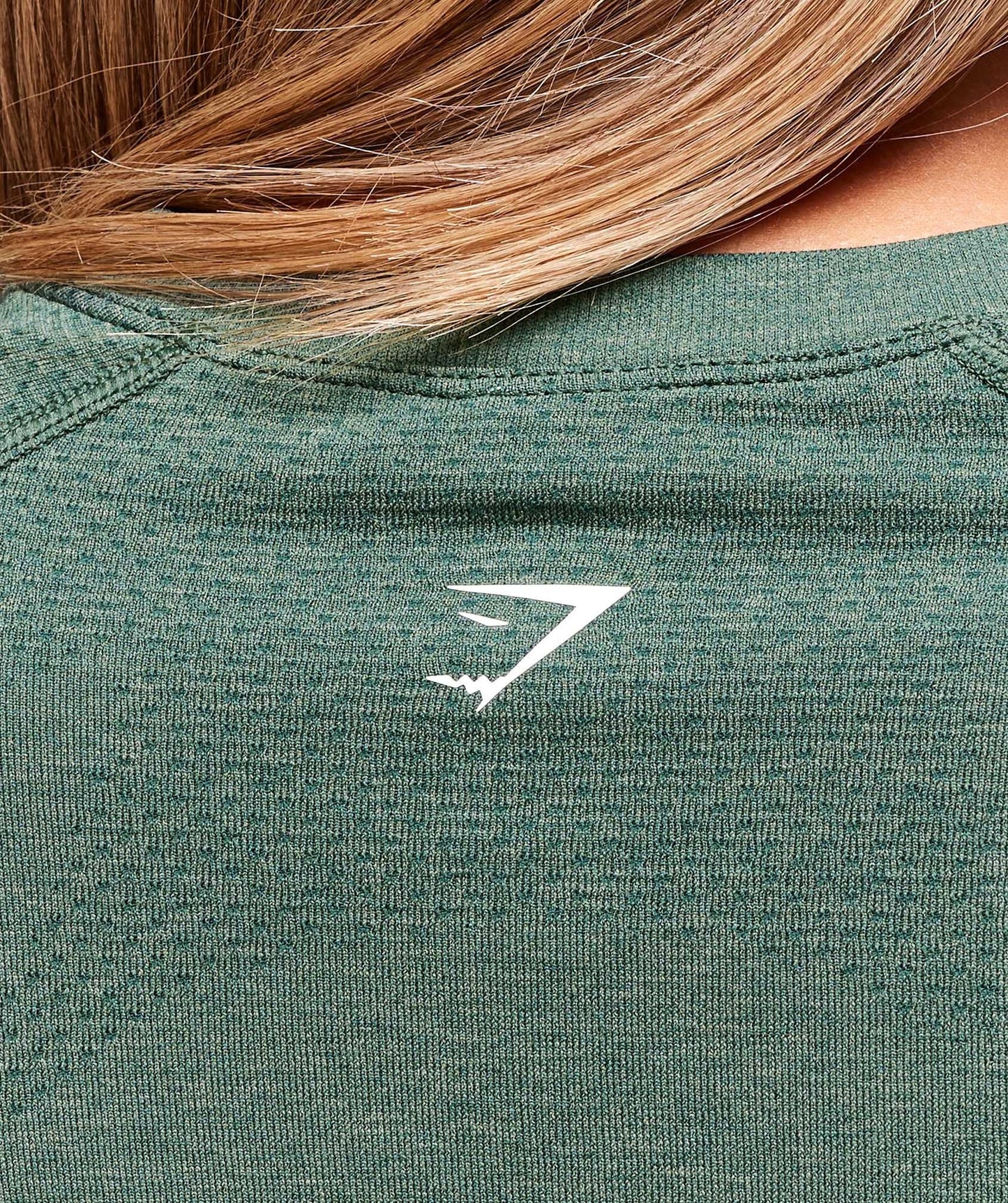 Gymshark Vital Seamless 2.0 Light T-Shirt - Obsidian Green Marl