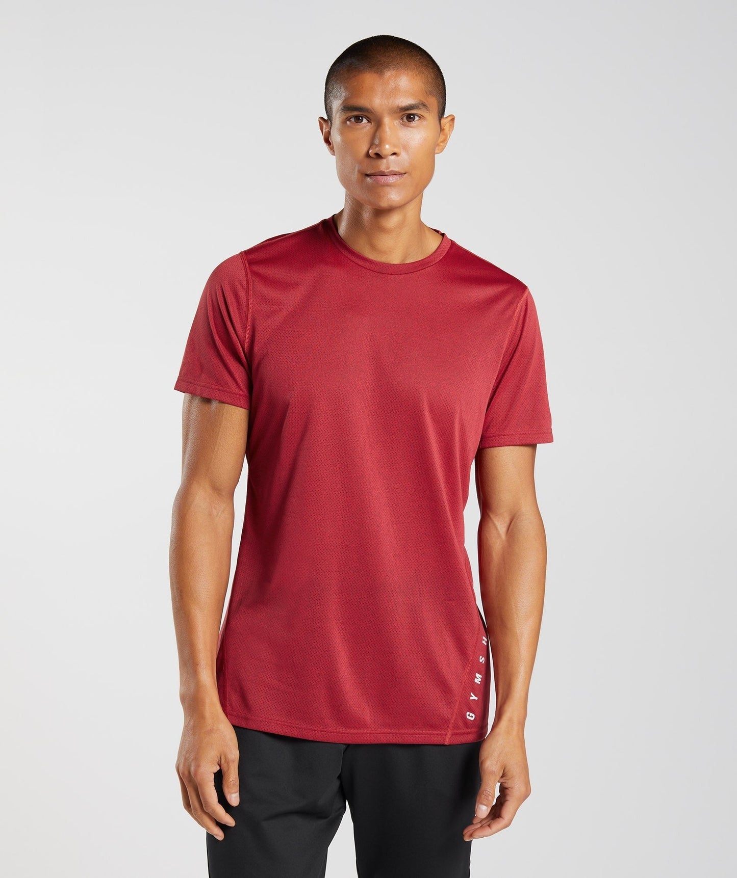 Gymshark Sport T-Shirt - Salsa Red/Black Marl