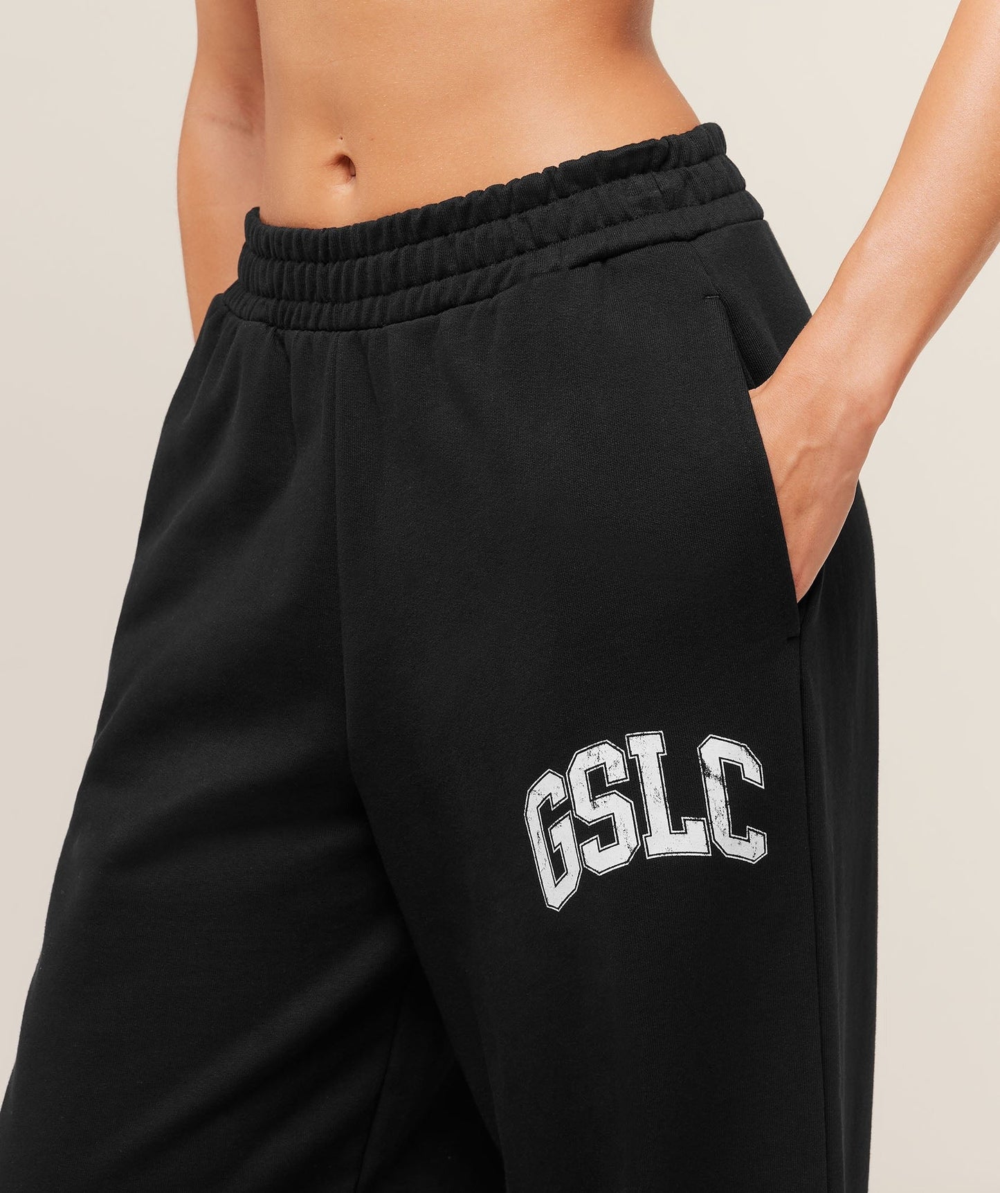 Gymshark GSLC Lifting Club Straight Leg Joggers - Black
