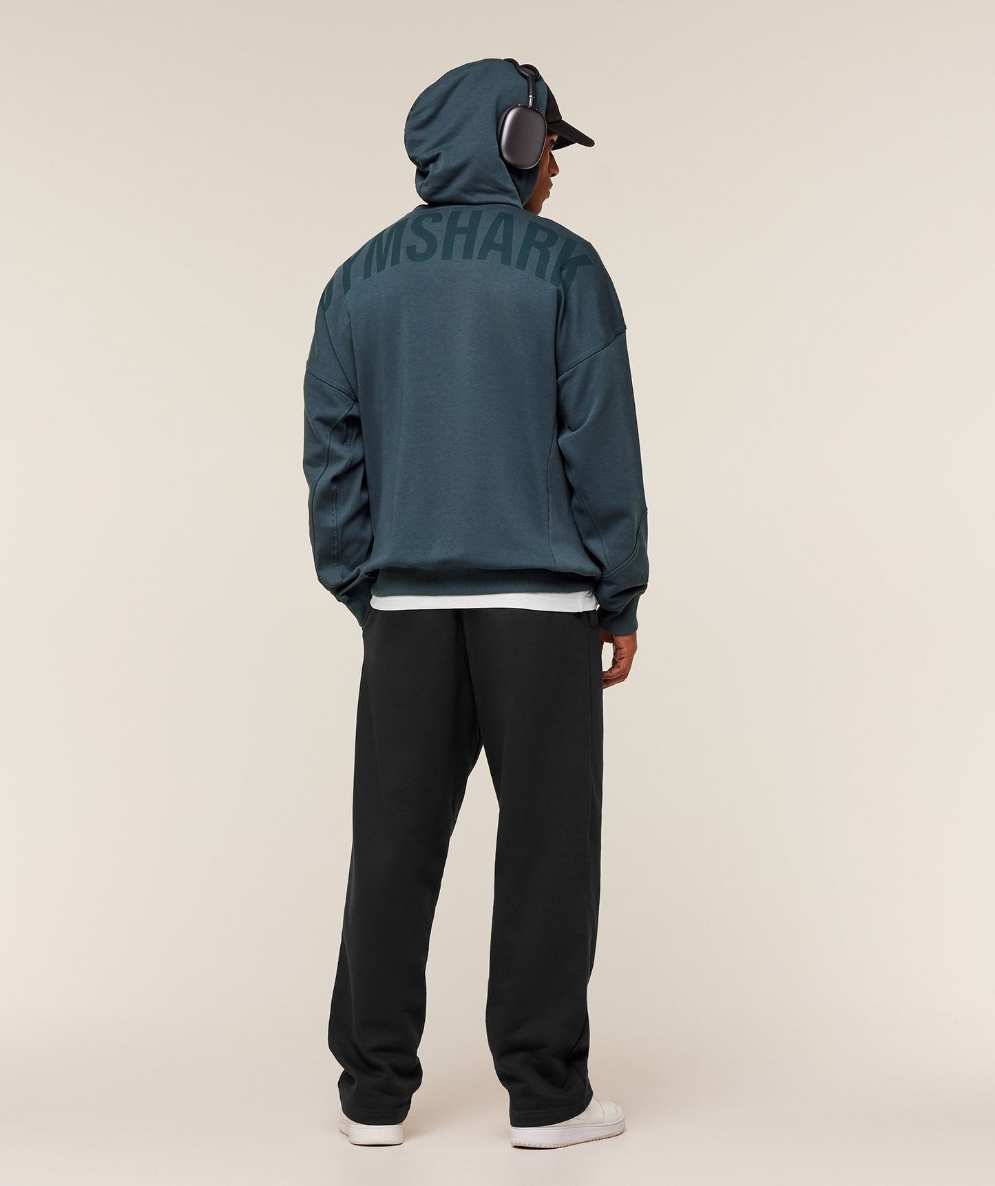Gymshark Power Oversized Hoodie - GS Stealth Blue