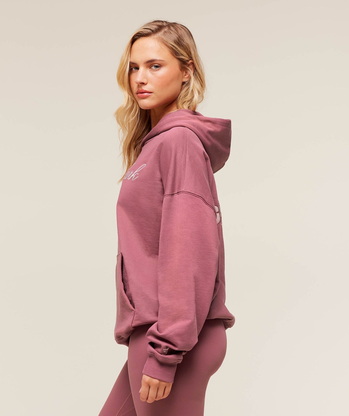 Gymshark All Seasons Graphic Hoodie - Reset Pink