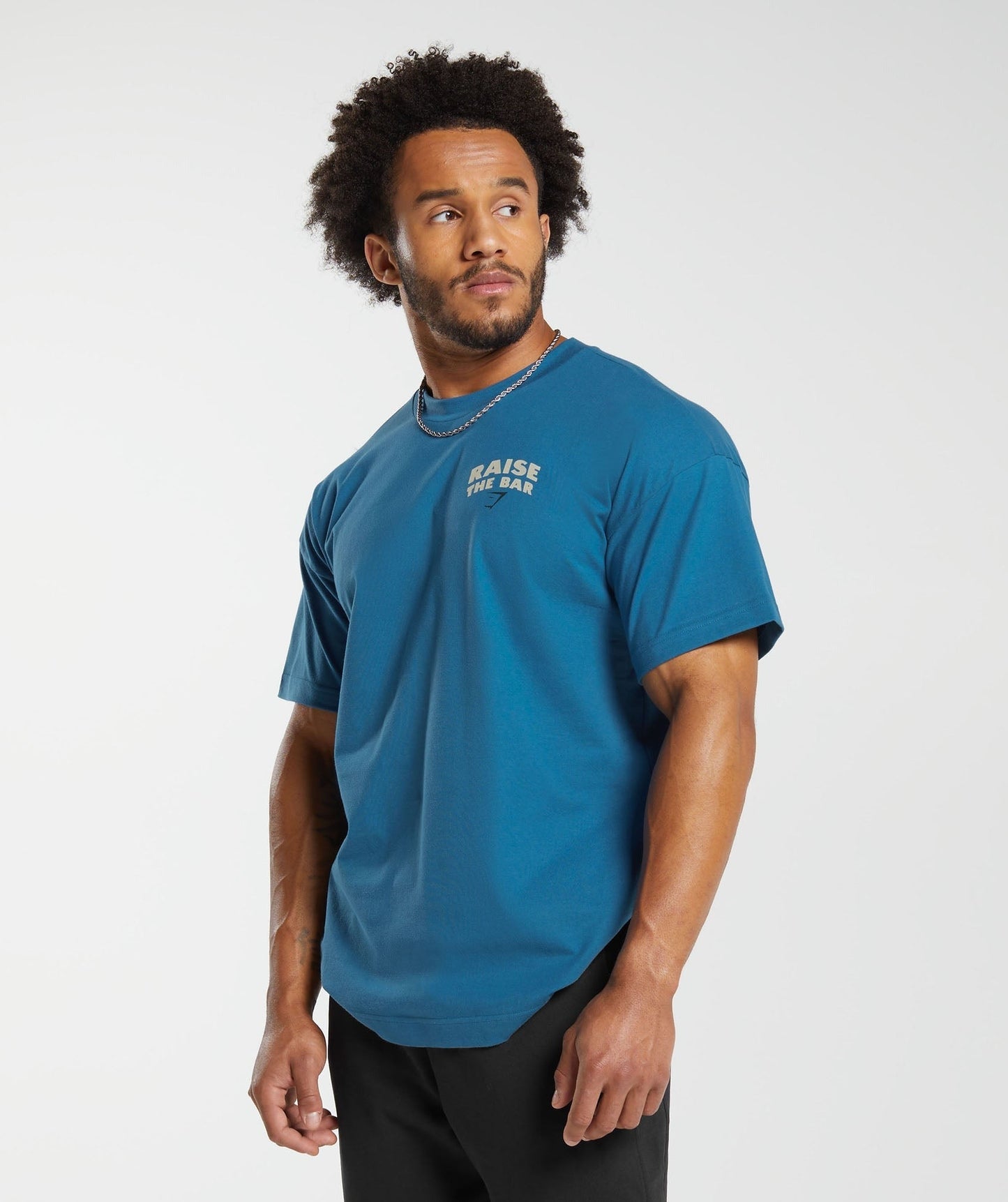Gymshark Raise the Bar T-Shirt - Core Blue