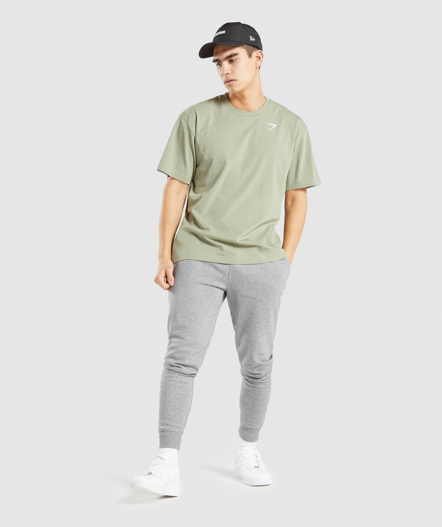 Gymshark Essential Oversized T-Shirt - Light Green