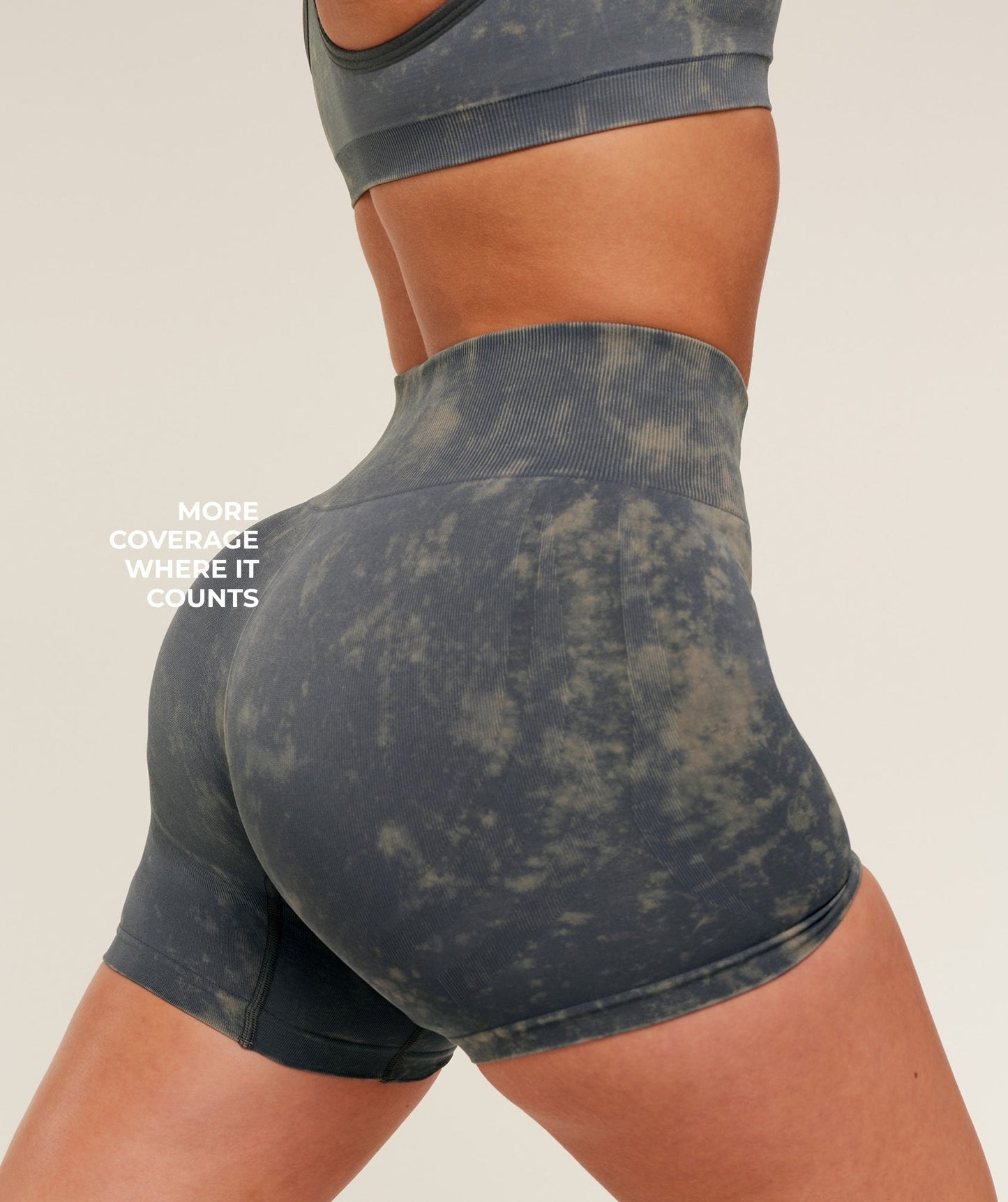 Gymshark Washed Shorts - Grey Wash