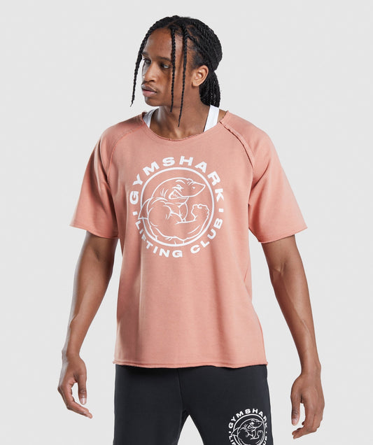 Gymshark Legacy Rag Top - Nevada Pink