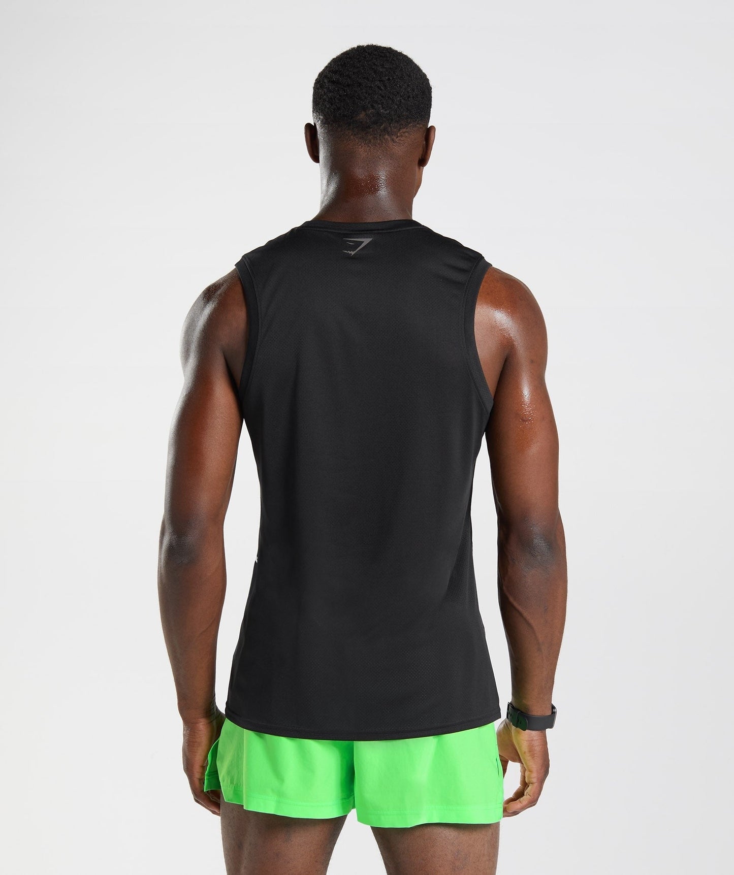 Gymshark Sport Tank - Black/Black Marl
