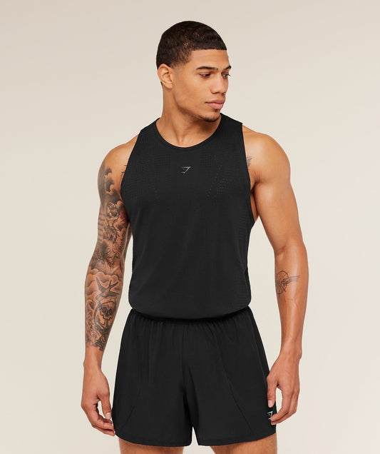 Gymshark Seamless Running Tank - GS Black