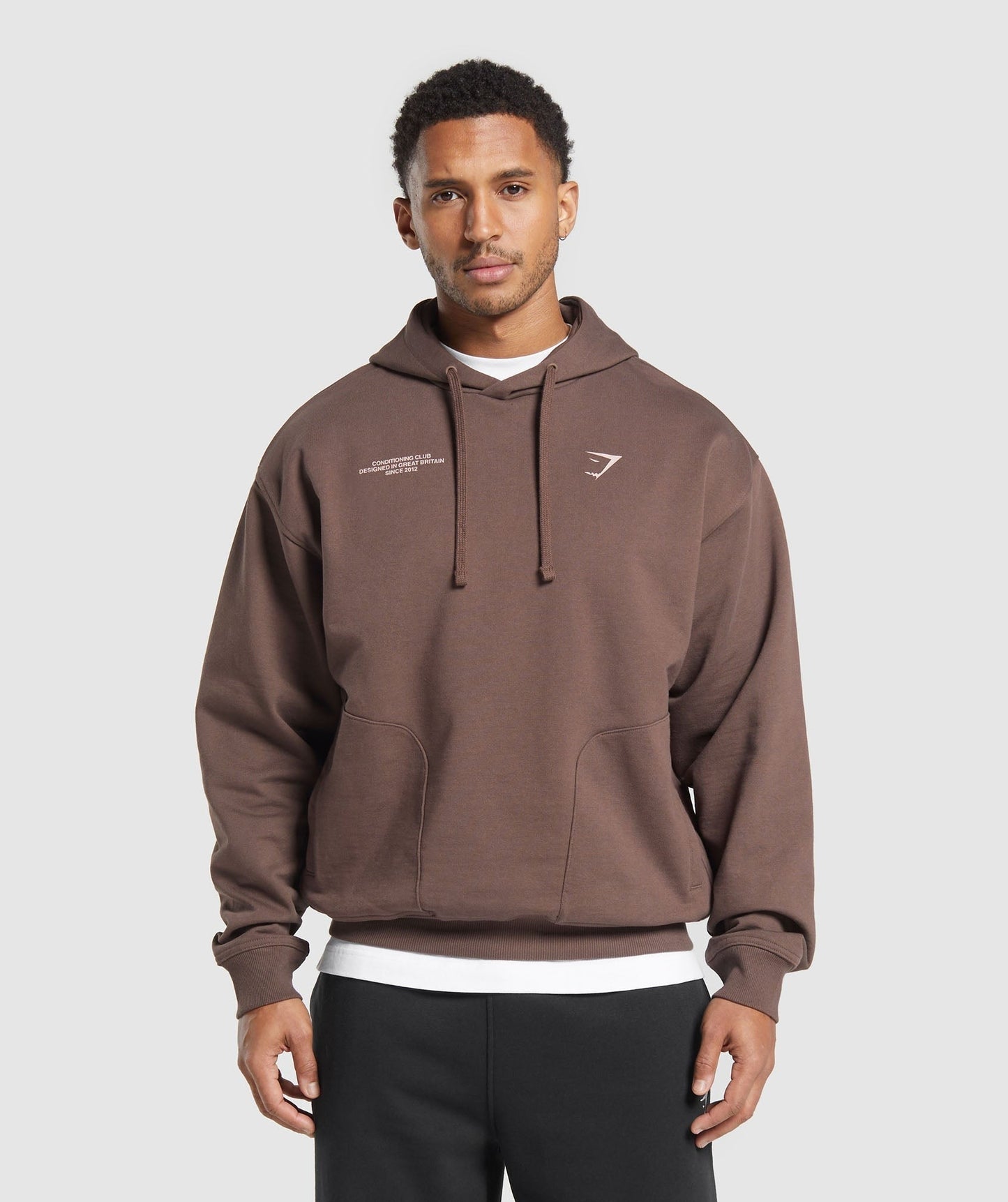 Gymshark Conditioning Club Hoodie - Walnut Brown