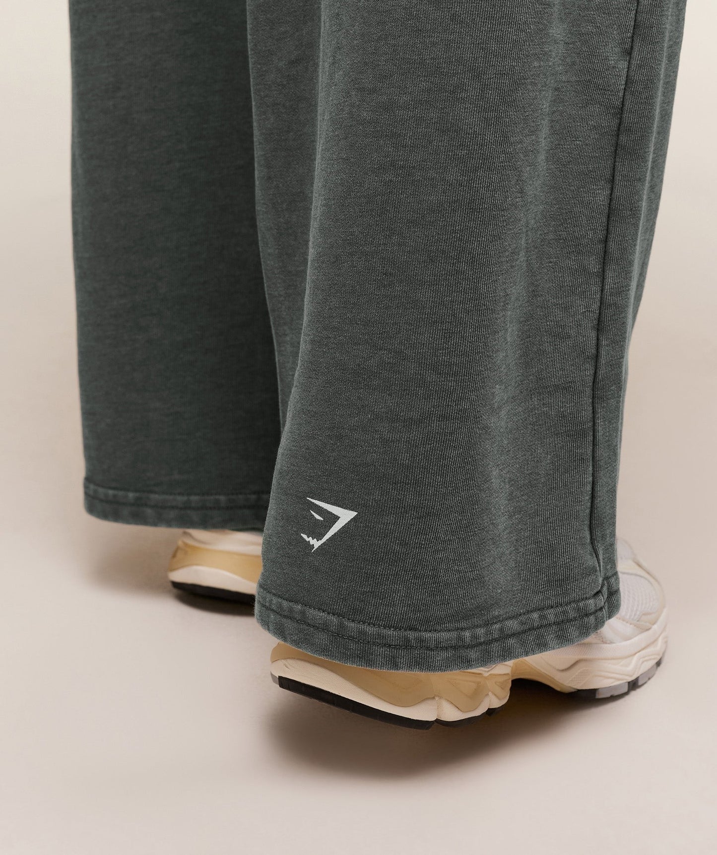 Gymshark Lifting Club 2012 Graphic Wide Leg Joggers - Slate Teal/Wash