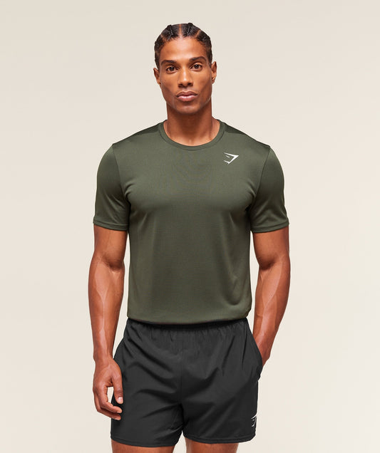 Gymshark Arrival T-Shirt - Strength Green
