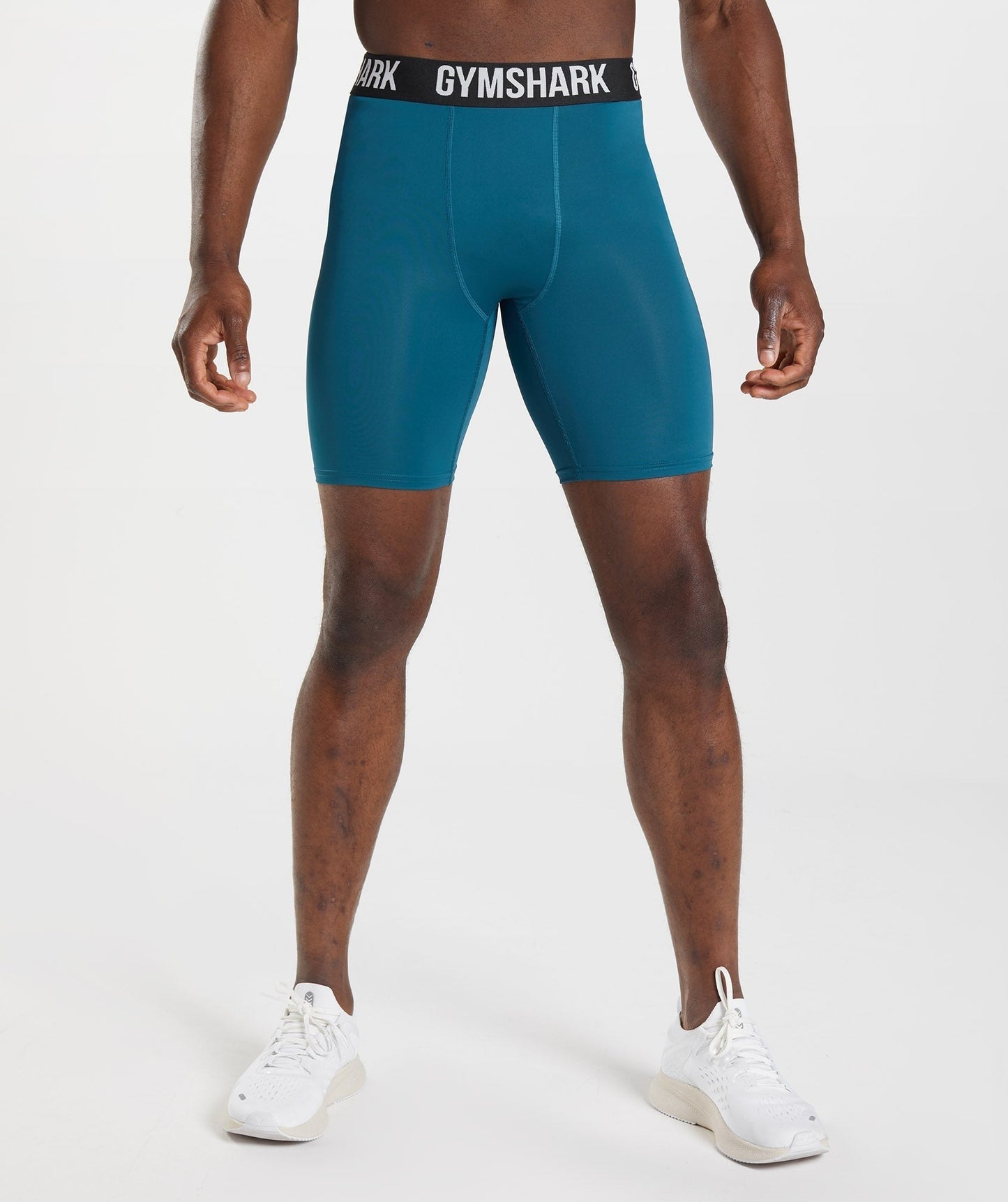 Gymshark Element Baselayer Shorts - Atlantic Blue