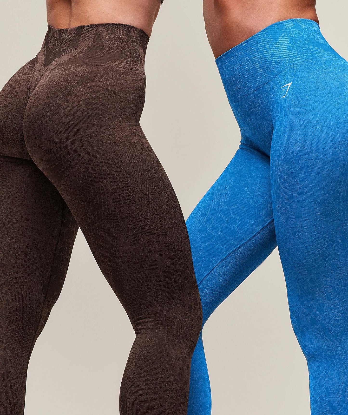 Gymshark Adapt Animal X Whitney Seamless Leggings - Brown