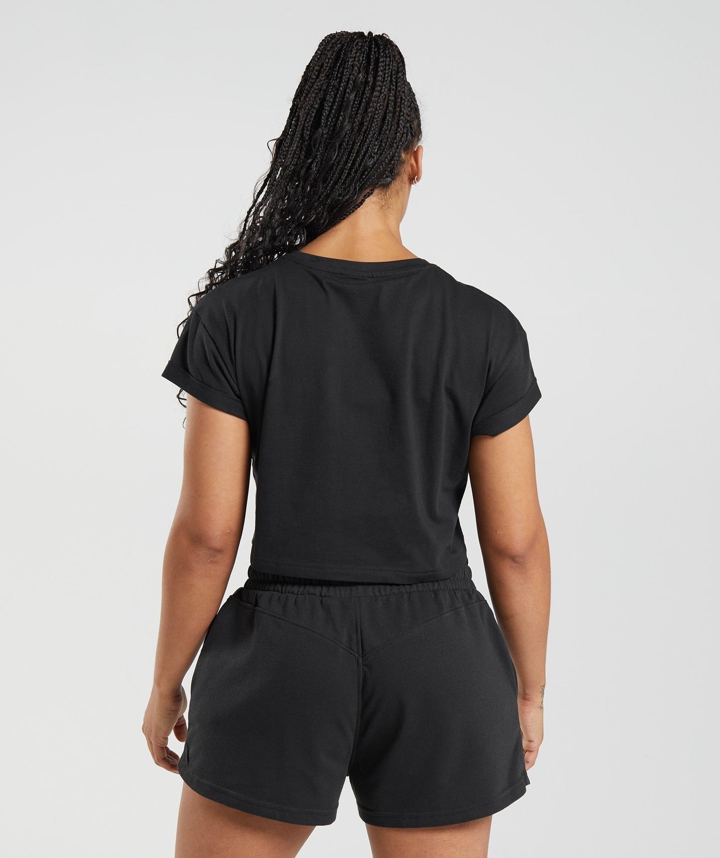 Gymshark Legacy Crop Top - Black