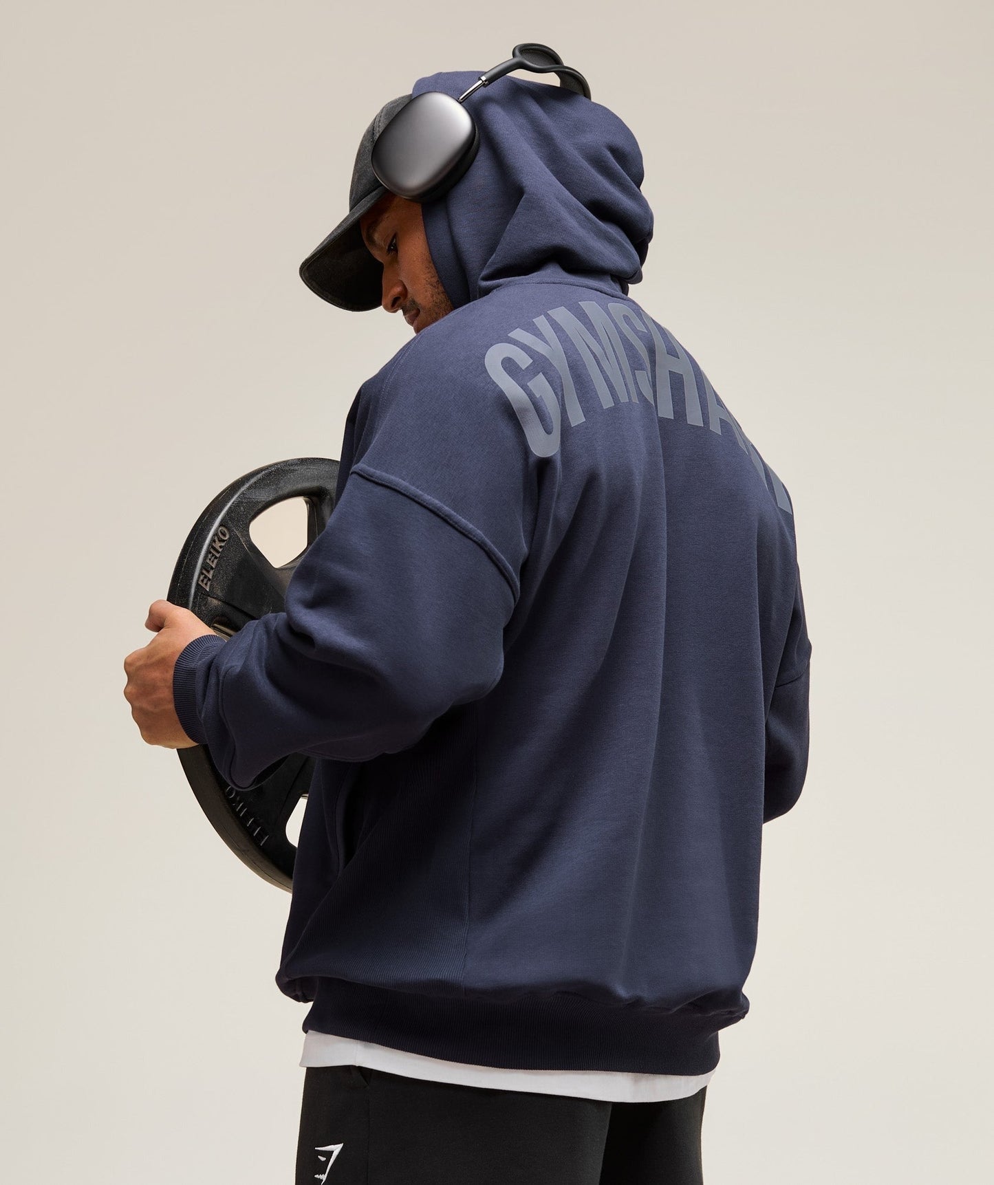 Gymshark Power Hoodie - Heavy Blue