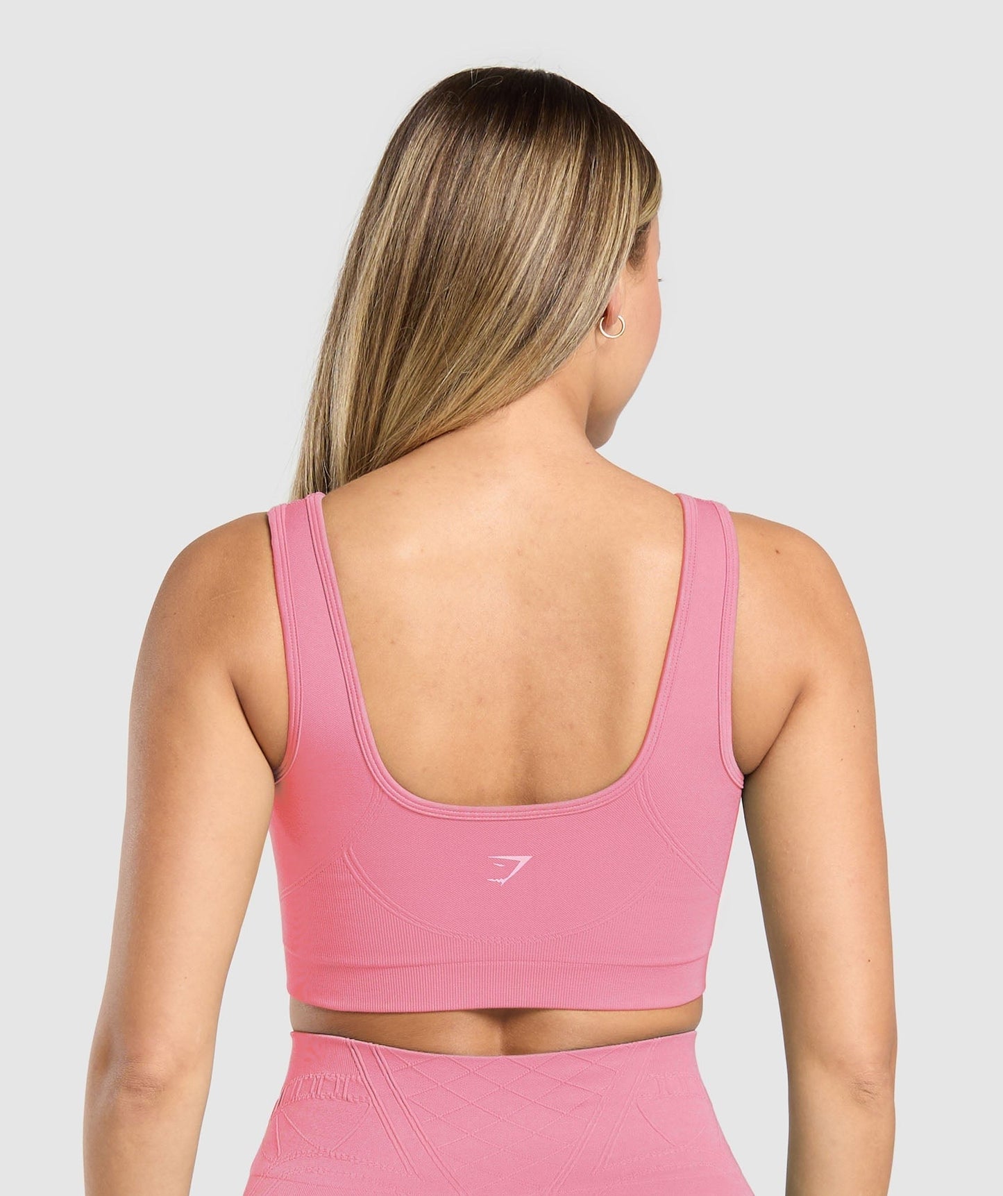 Gymshark Corset Seamless Sports Bra - Sunset Pink