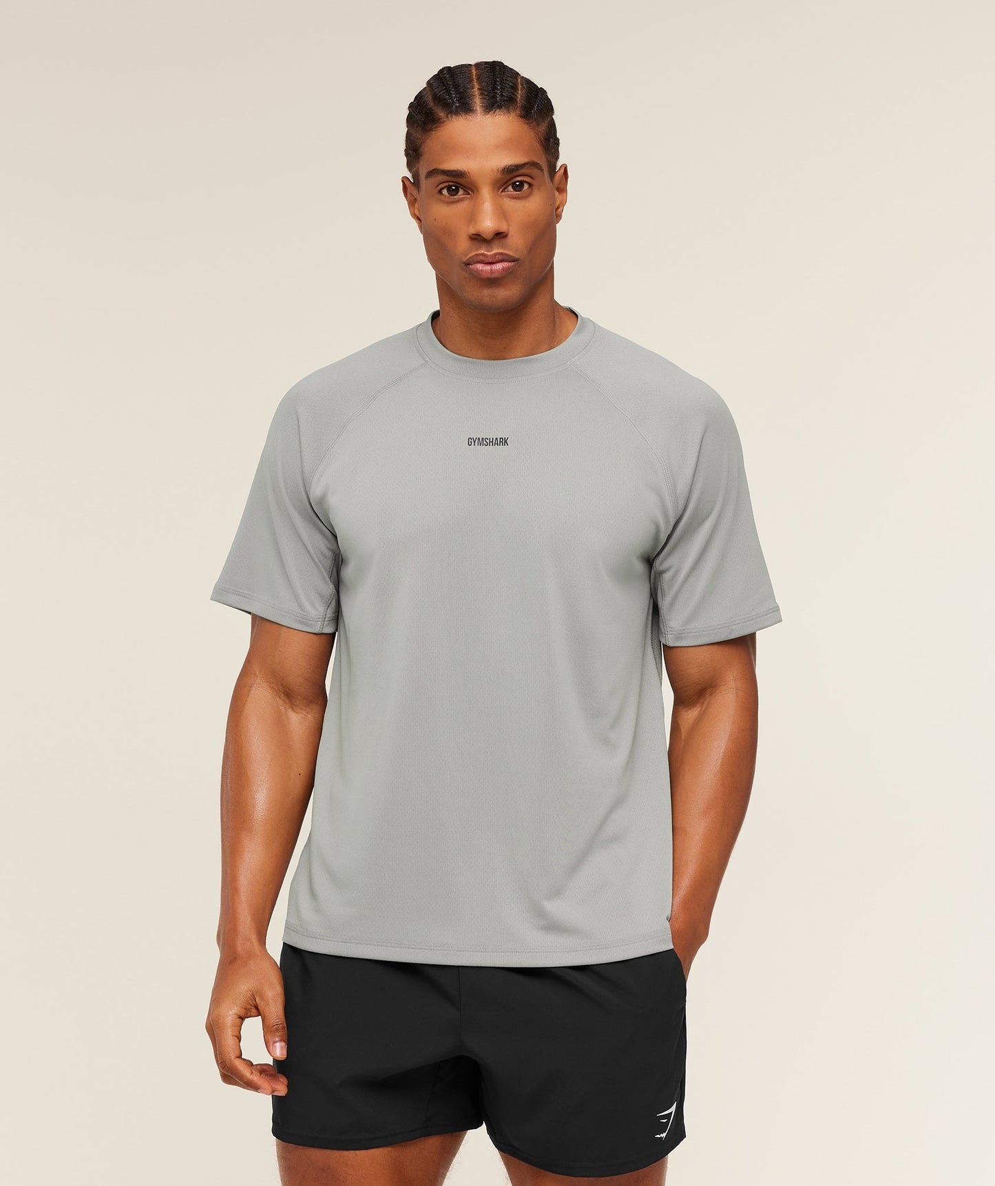 Gymshark Train T-Shirt - Smokey Grey