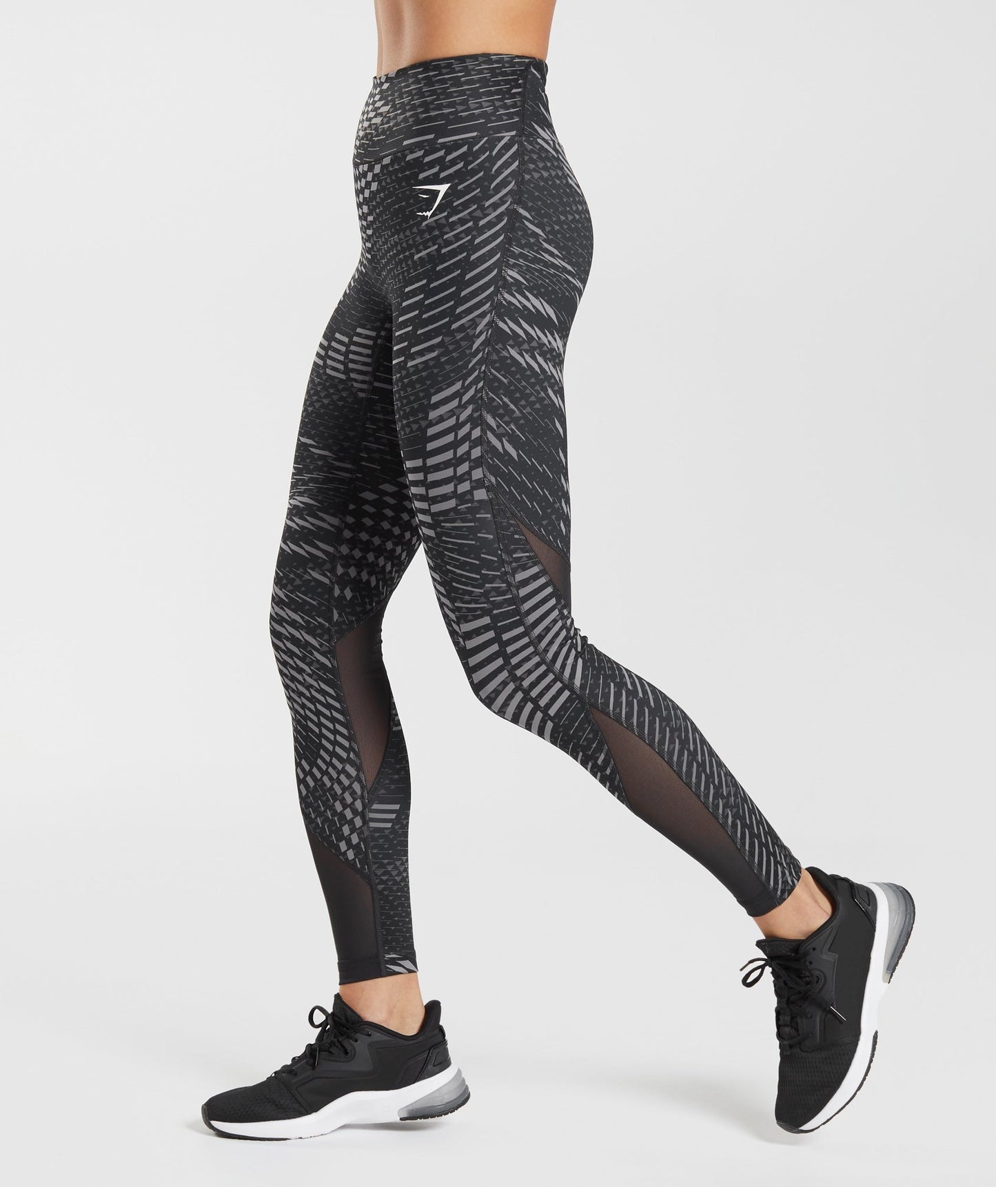 Gymshark Sport Running Leggings - Black Print