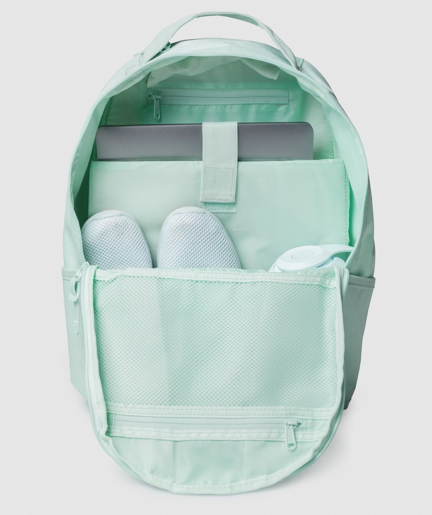 Gymshark Taped Logo Backpack - Light Green