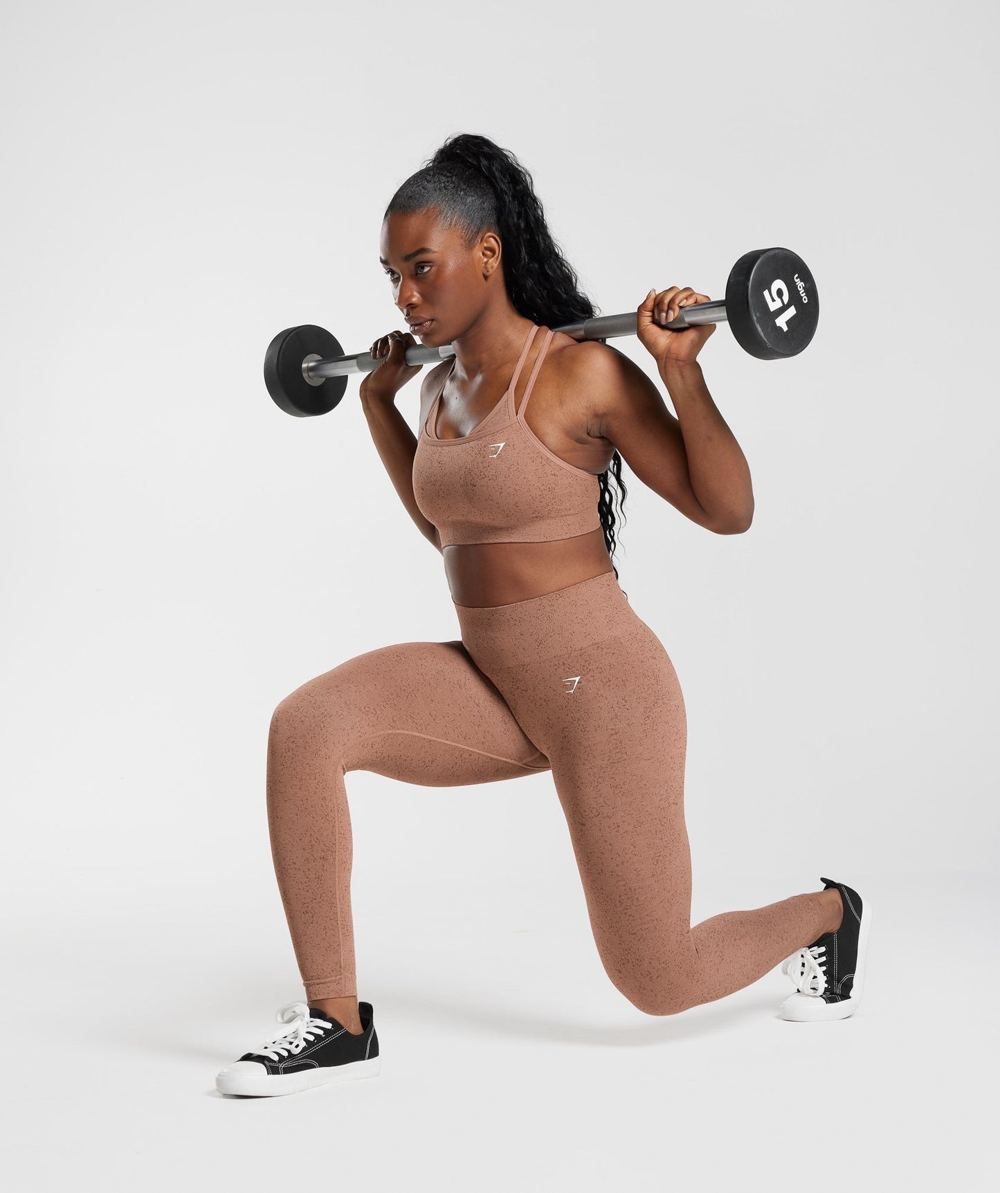 Gymshark Adapt Fleck x Whitney Leggings - Sandstone Brown