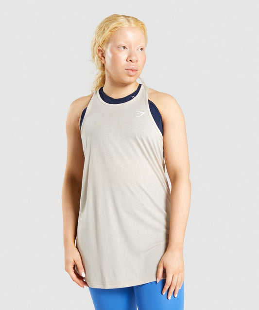 Gymshark Training Oversized Vest - Grey