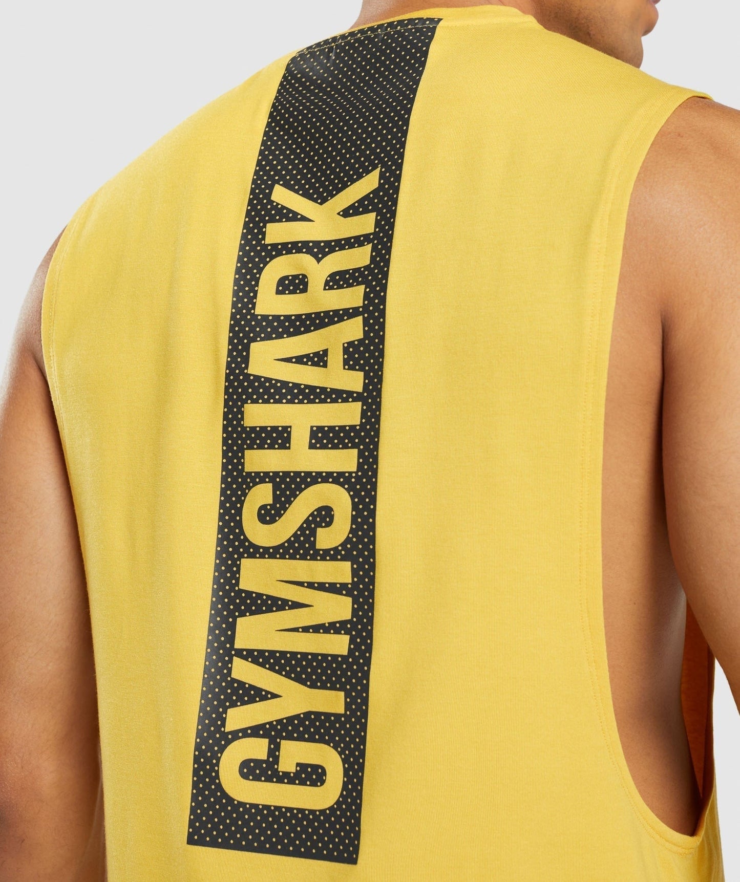Gymshark Bold Drop Arm Tank - Medallion Yellow