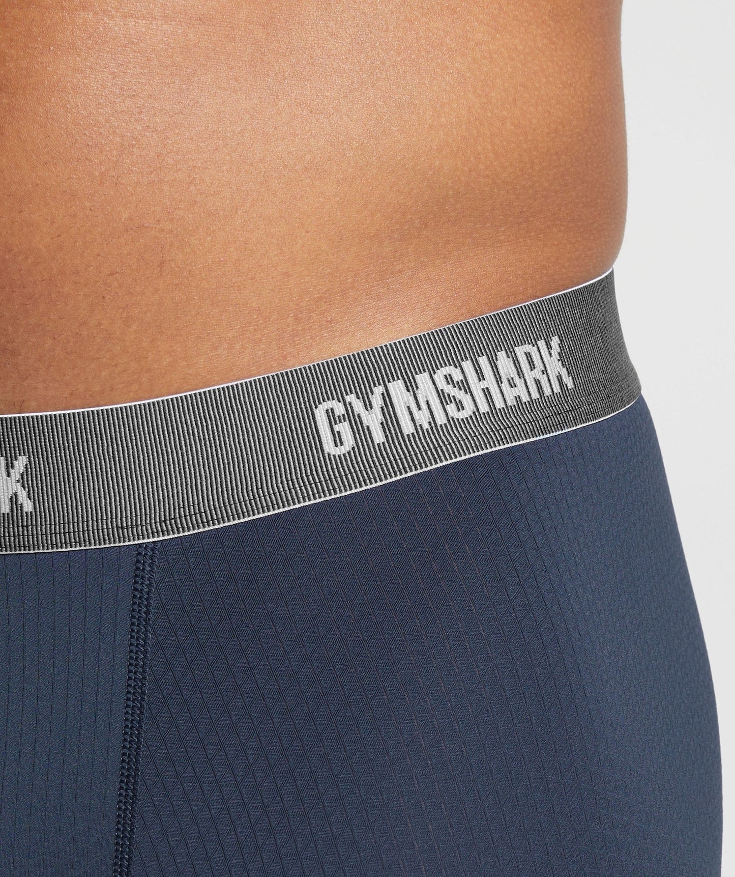 Gymshark Sports Tech Boxer 3PK - Cool Blue/Iron Blue/Heavy Blue