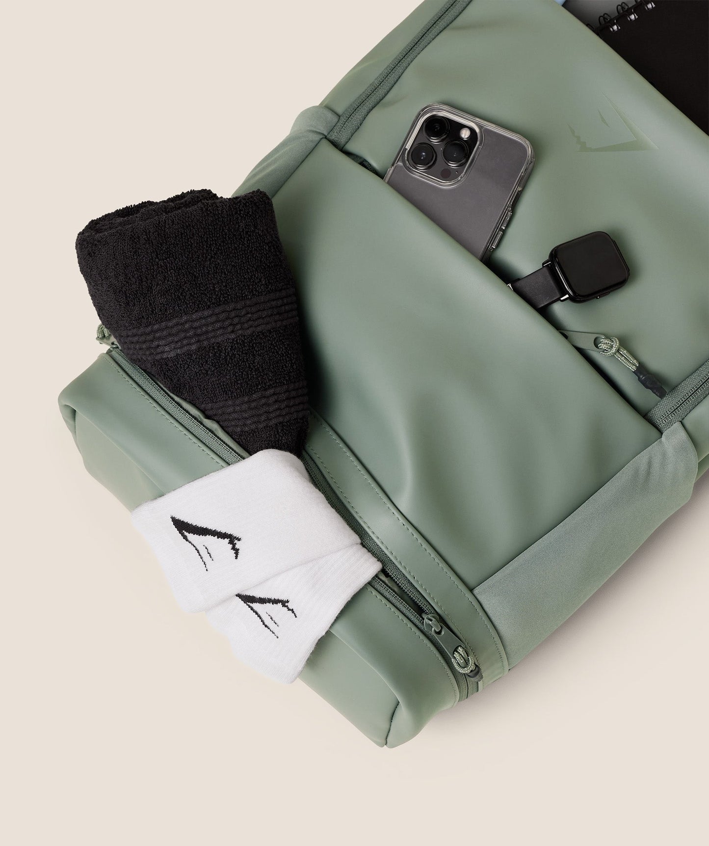 Gymshark Sleek Backpack - Unit Green