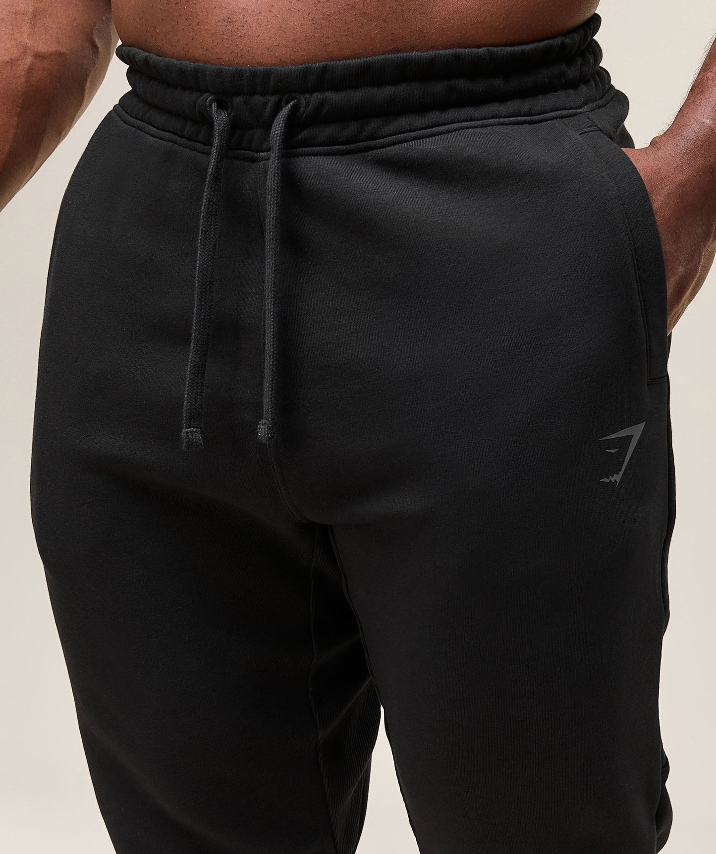Gymshark Power Wordmark Joggers - Black