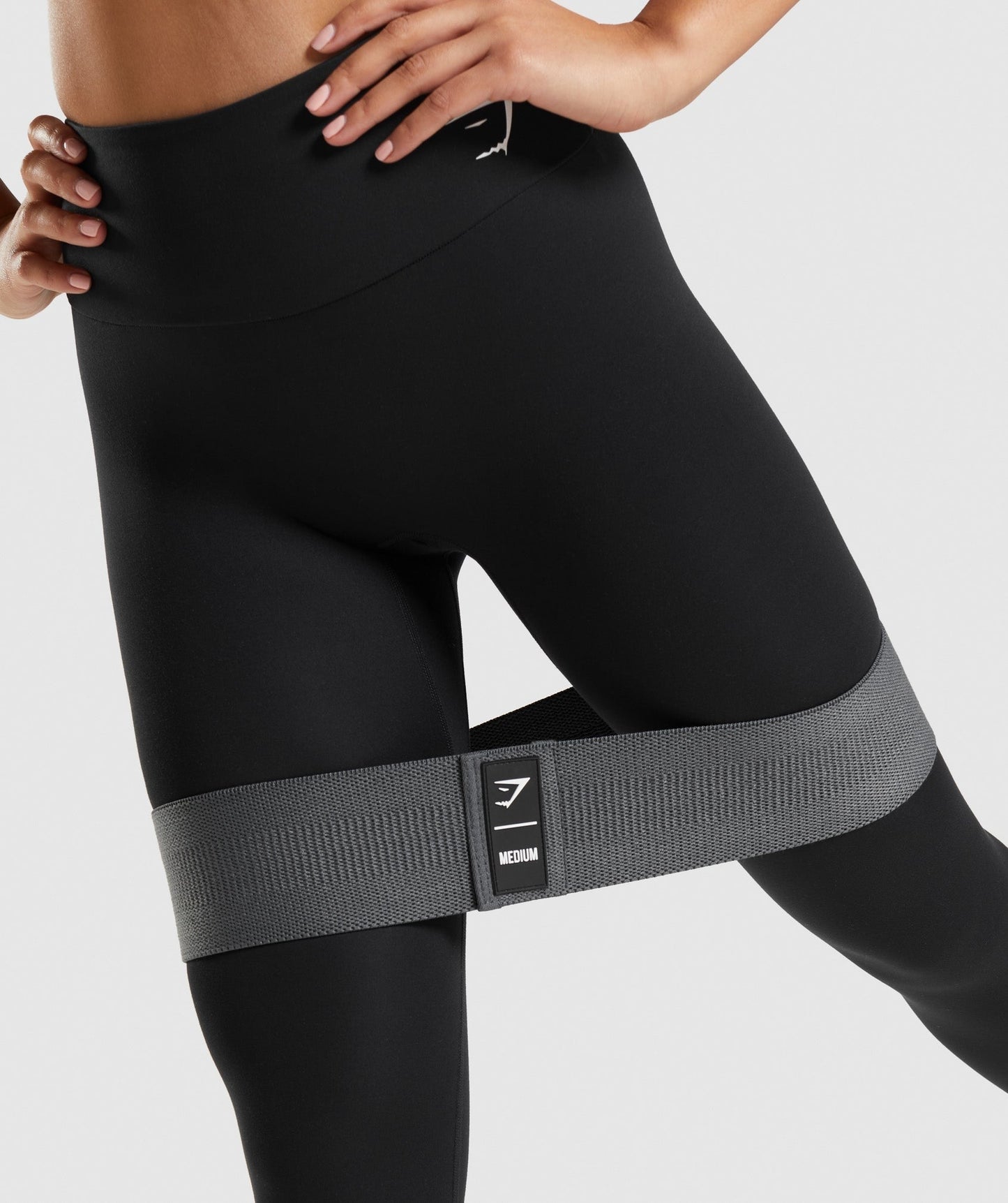 Gymshark Medium Glute Band - Charcoal Grey