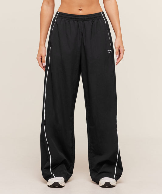 Gymshark Wordmark Track Pants - Black