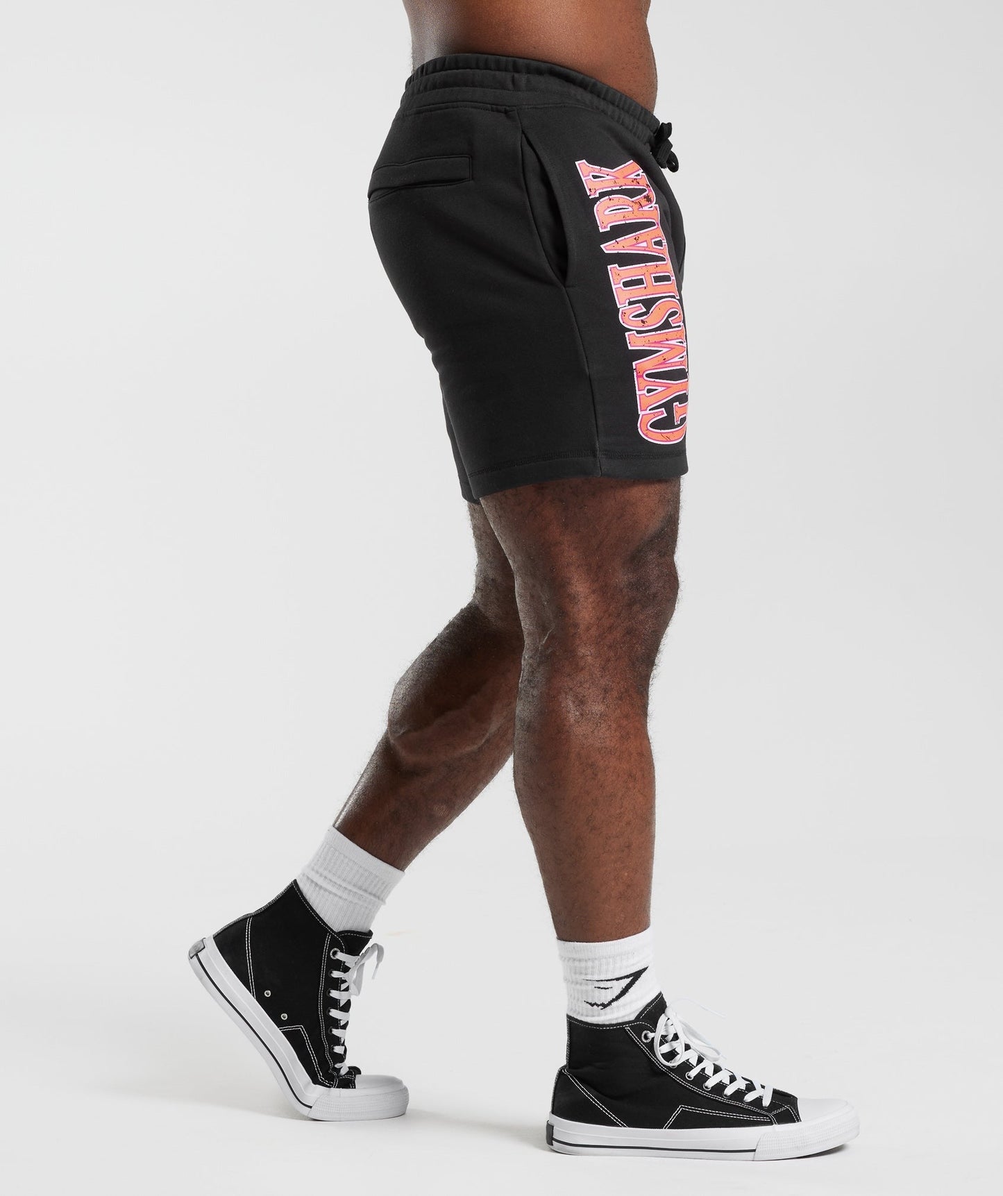 Gymshark Retrowave Shorts - Black