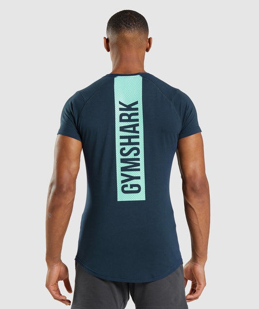 Gymshark Bold T-Shirt - Navy