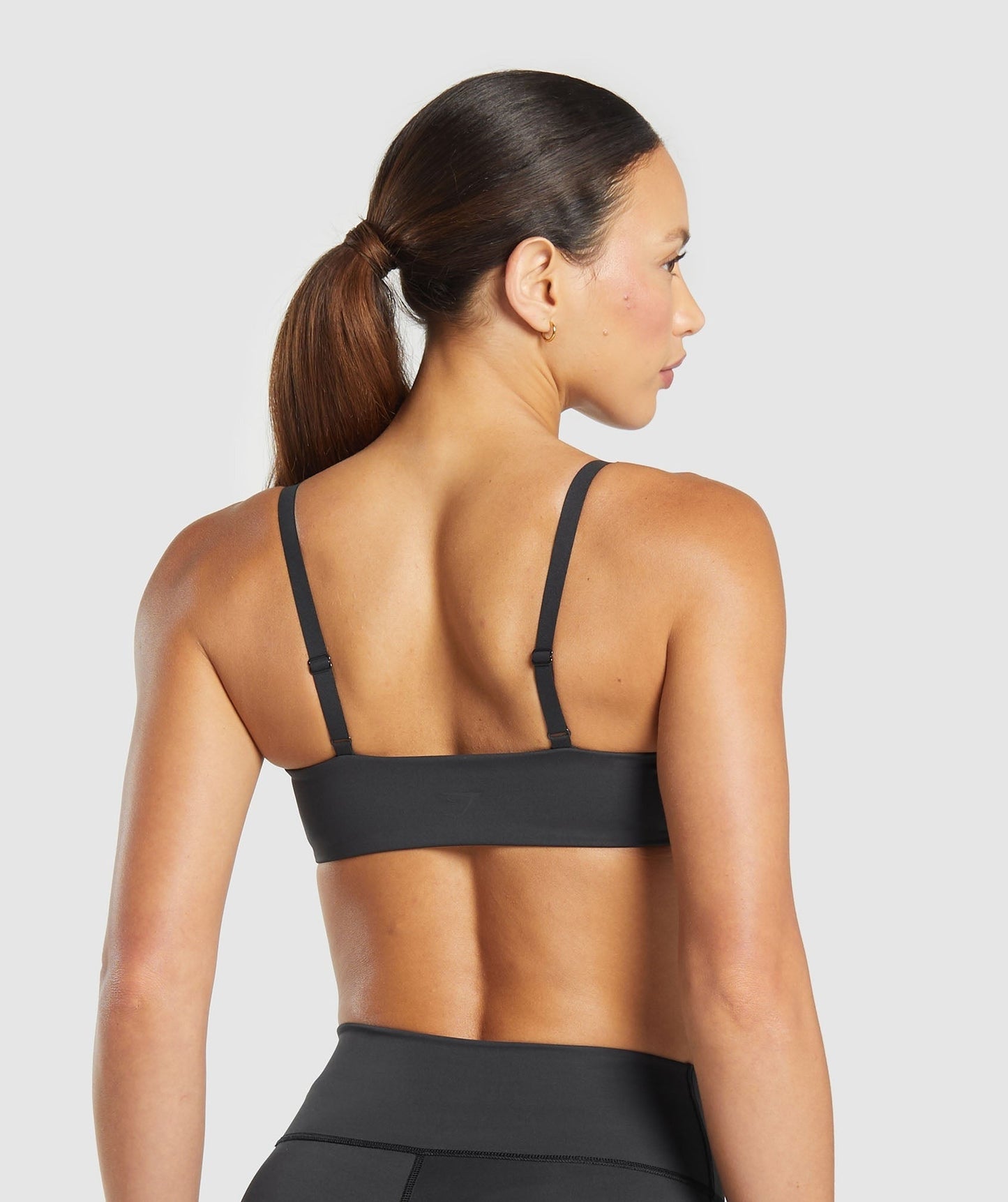 Gymshark Elevate Ruched Sports Bra - Black