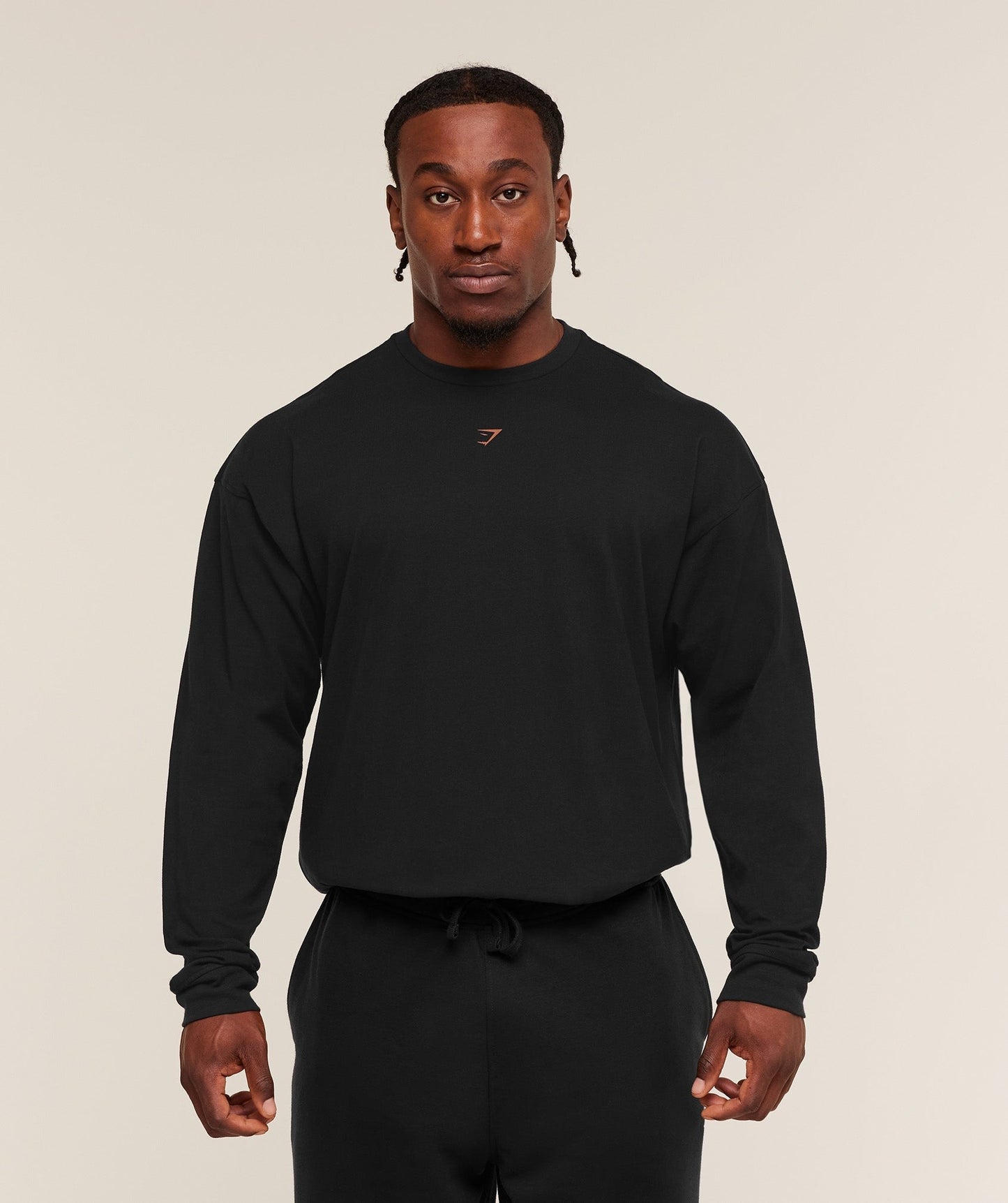 Gymshark Strength Long Sleeve T-Shirt - Black