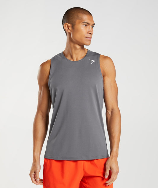 Gymshark Arrival Tank - Silhouette Grey