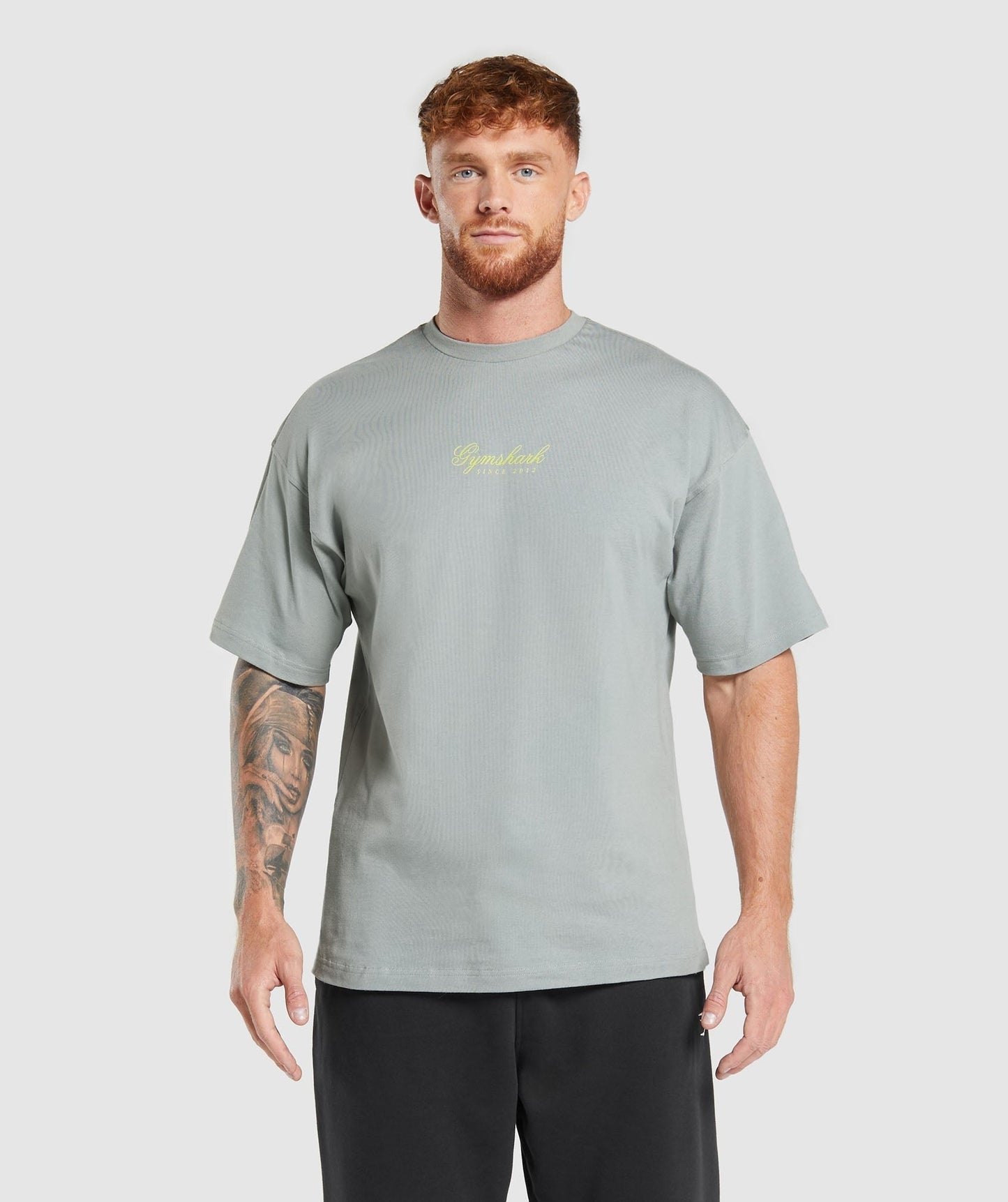 Gymshark Athletic Department T-Shirt - Smokey Grey