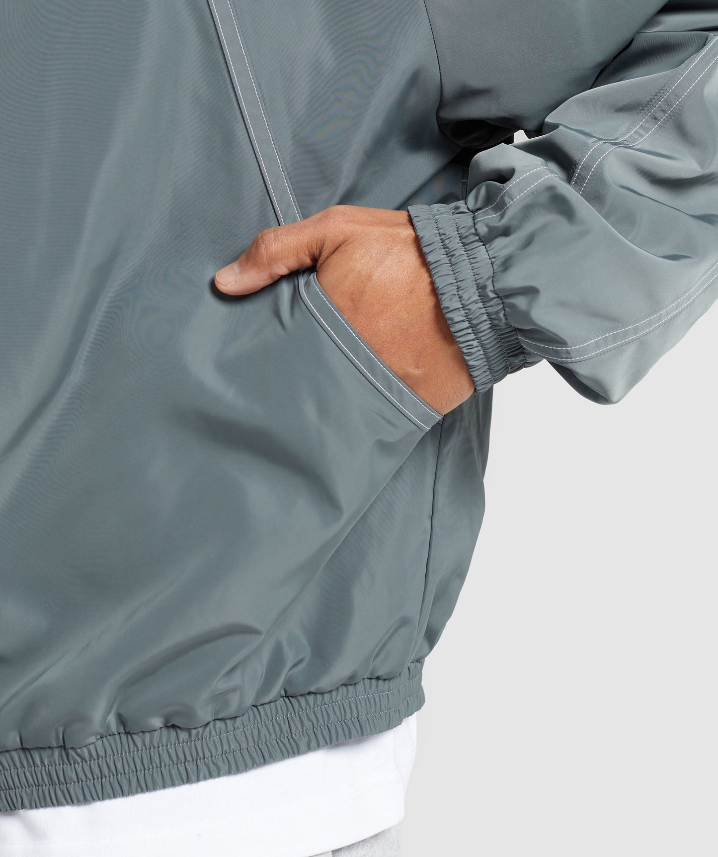 Gymshark Track Top - Cargo Teal