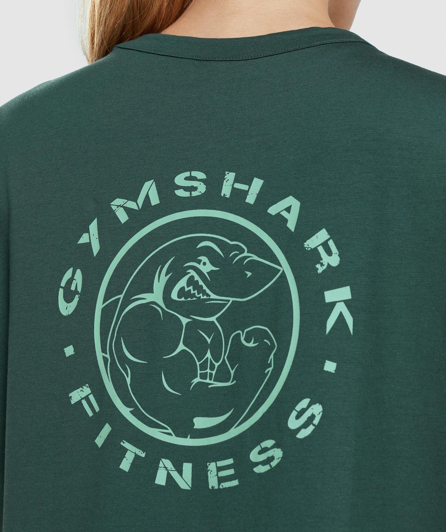 Gymshark Legacy Graphic Tee - Dark Green
