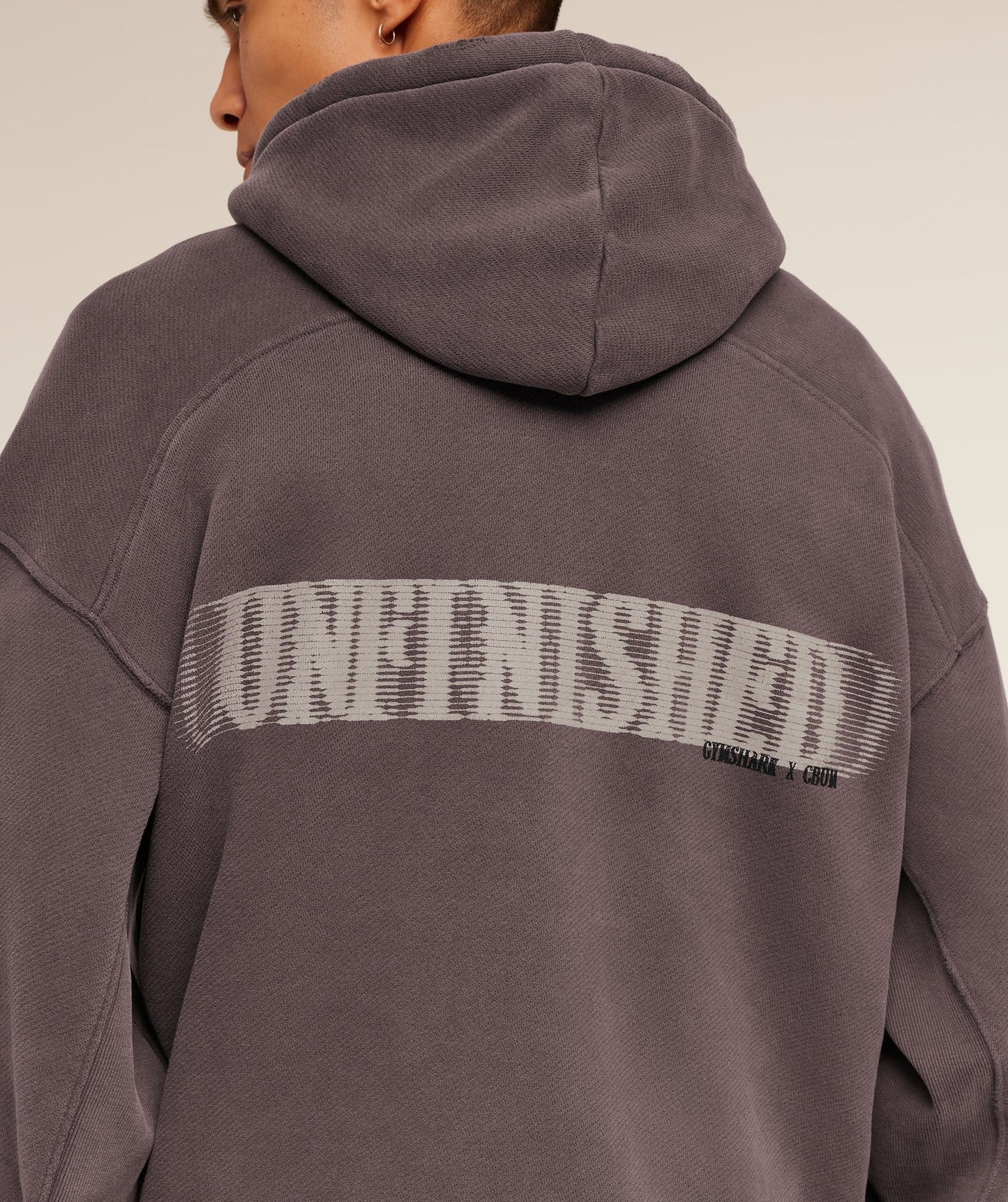 Gymshark x CBUM Washed Hoodie - Greyed Purple
