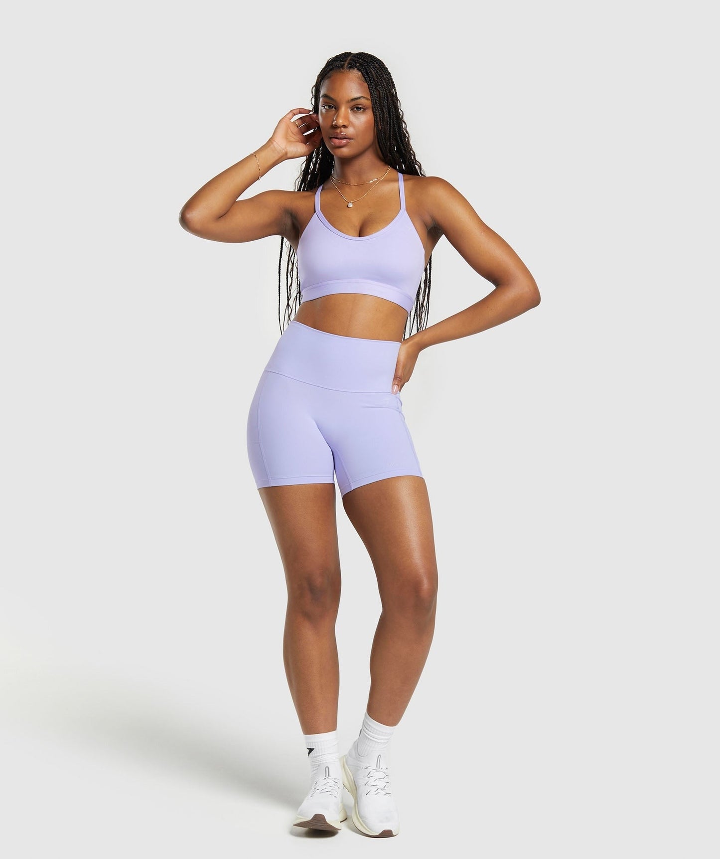Gymshark LIBBY X GS Shorts - Powdered Lilac
