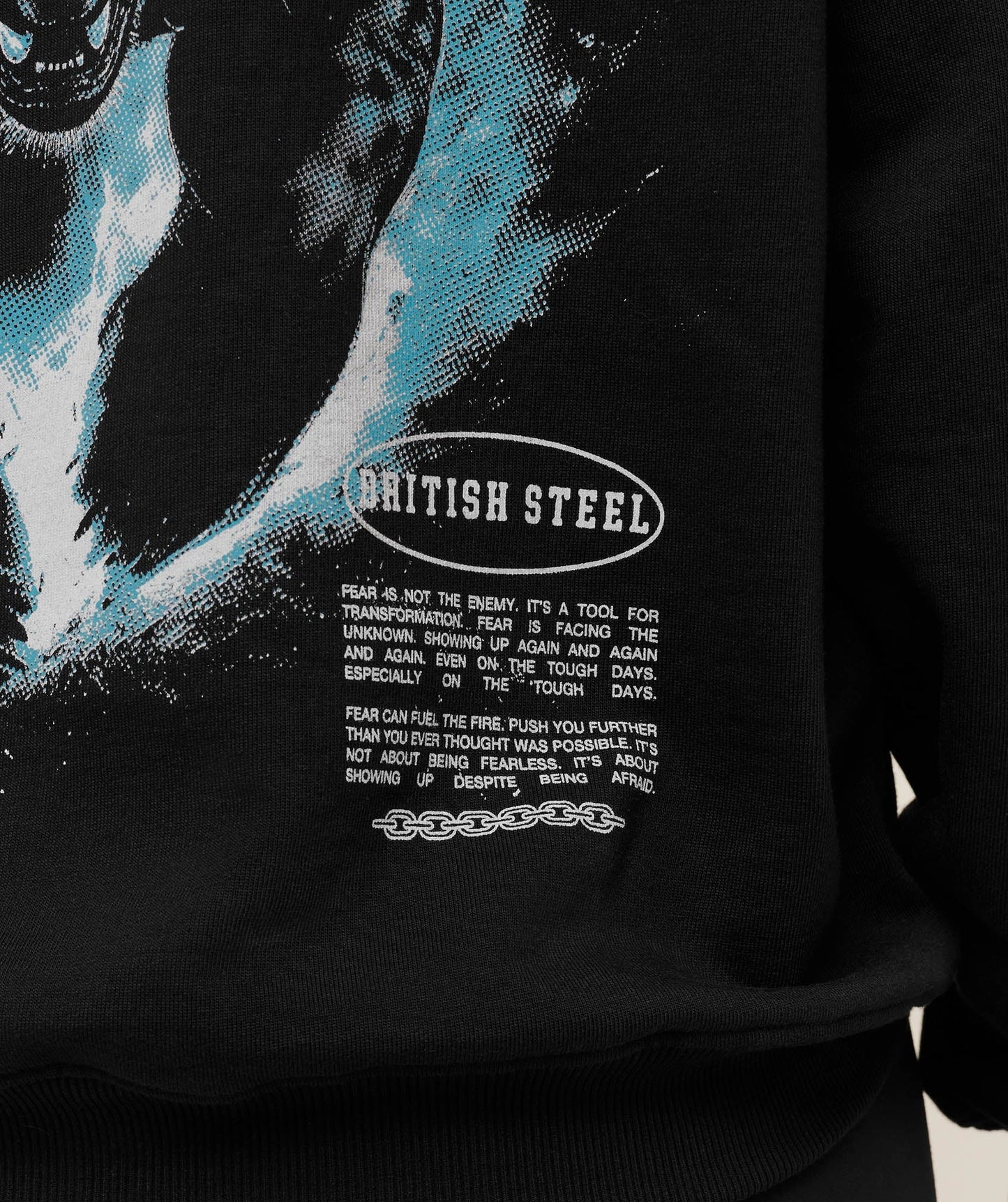 Gymshark Panther Graphic Hoodie - GS Black