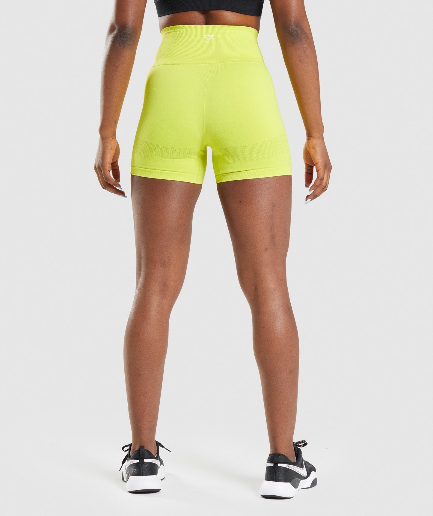 Gymshark Energy Seamless Shorts - Glitch Yellow